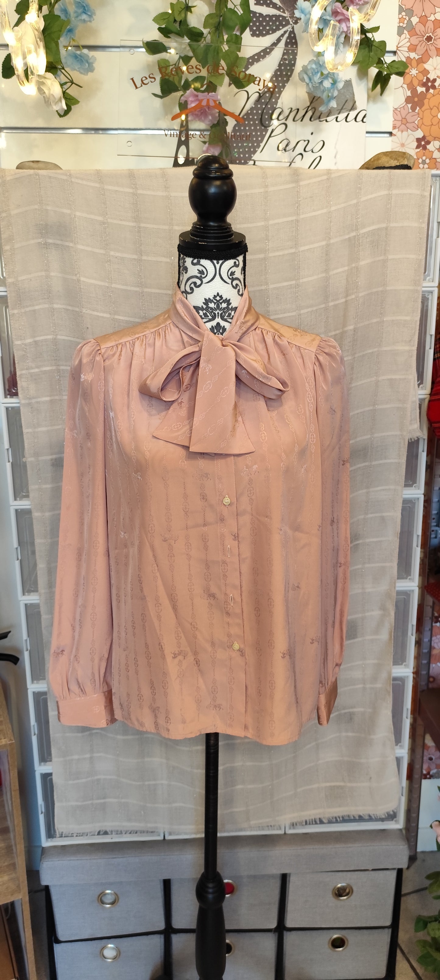 Chemise col Lavallière