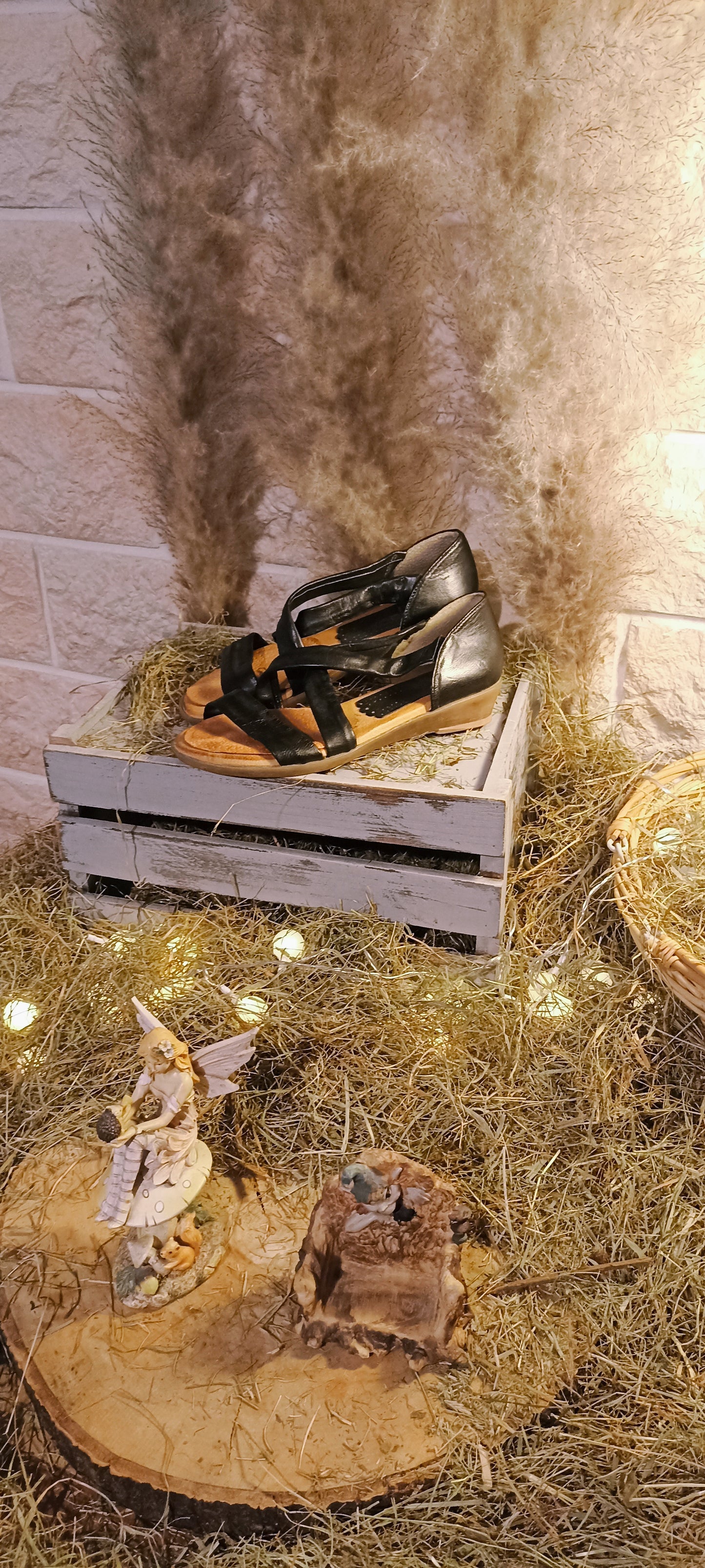 Sandales Marila taille 38 noir 14€