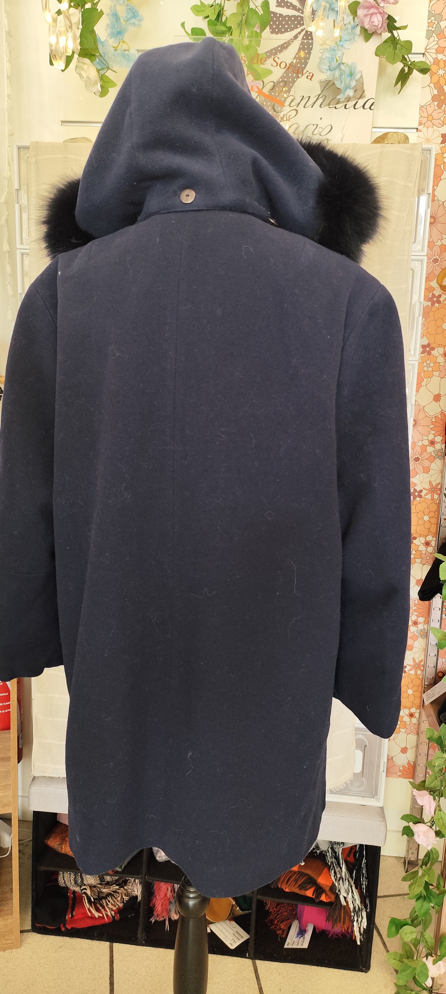 Manteau capuche