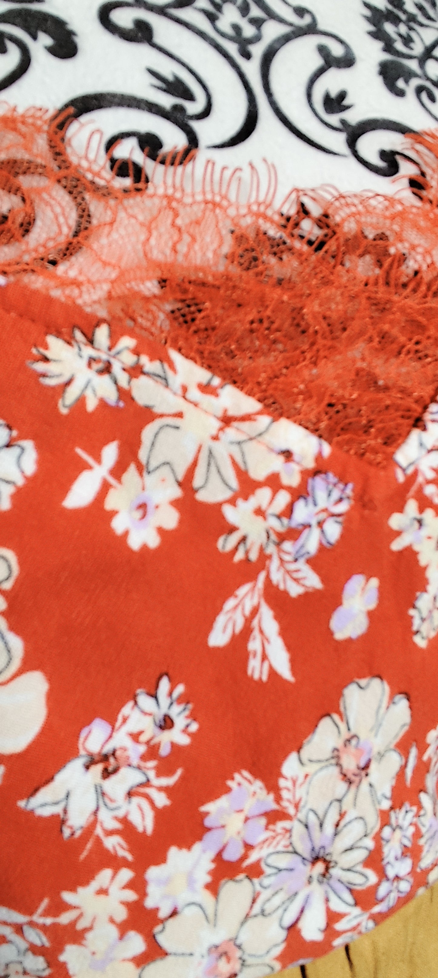 Top fleuri