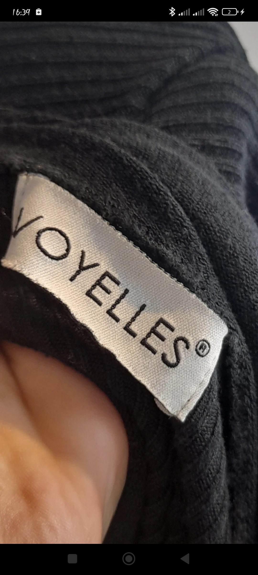 Gilet Voyelles