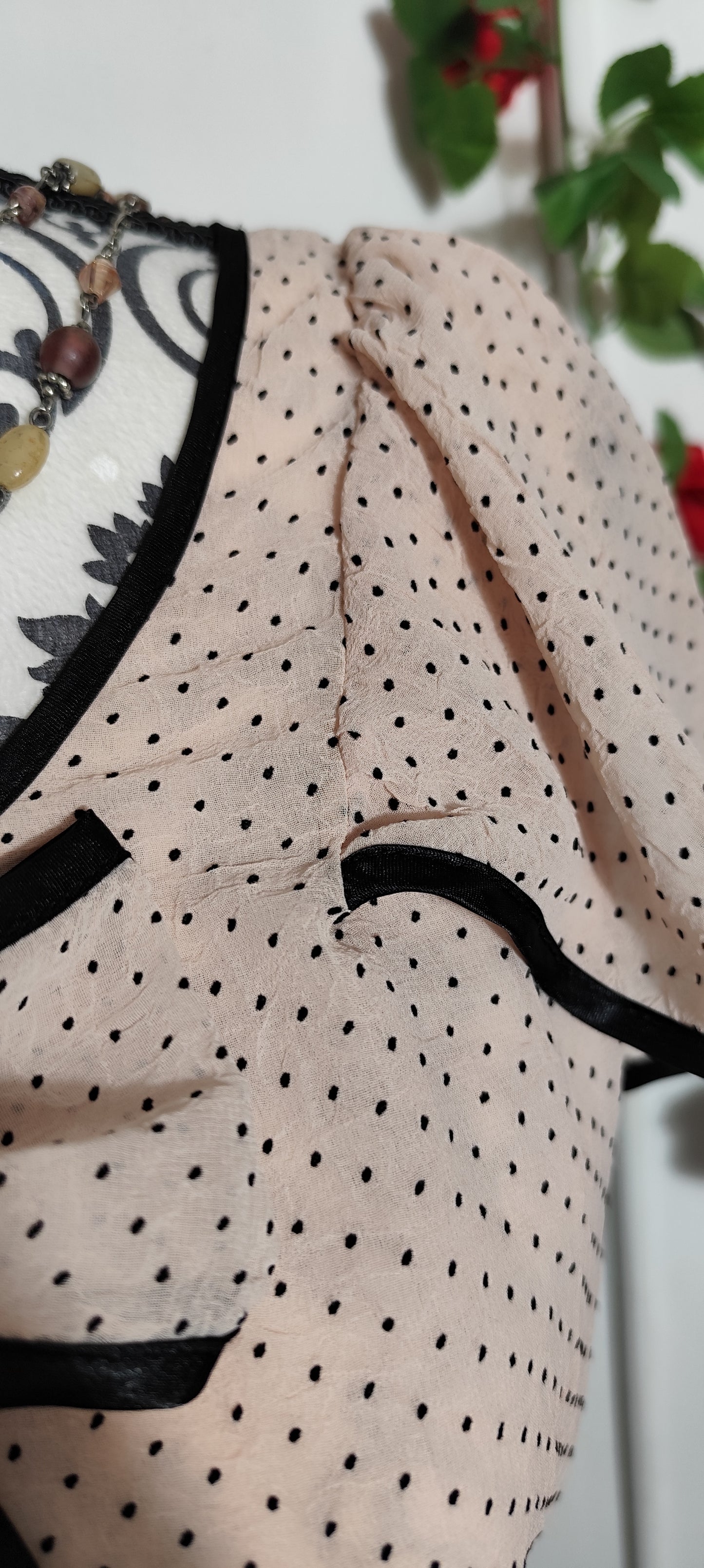 Blouse à volant