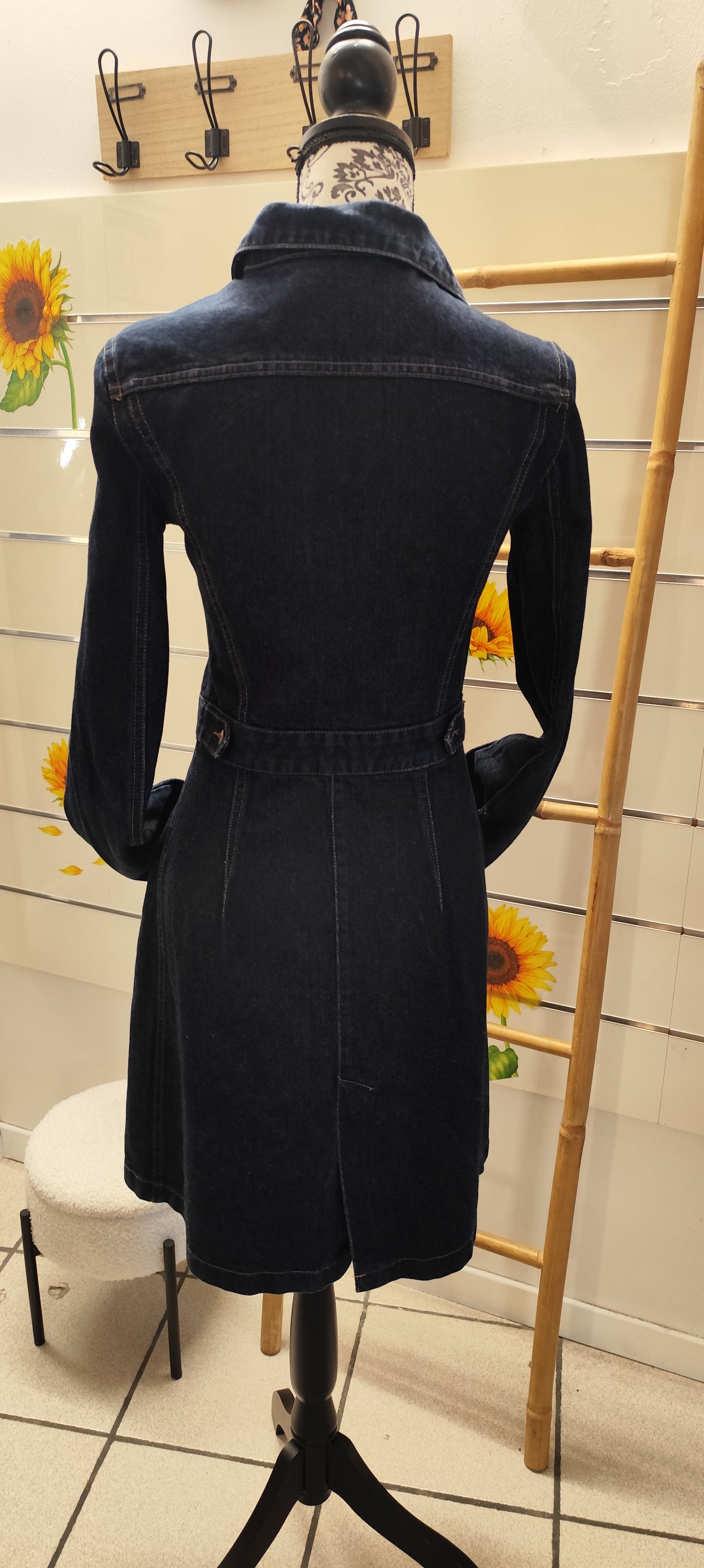 Robe ou veste longue en jean