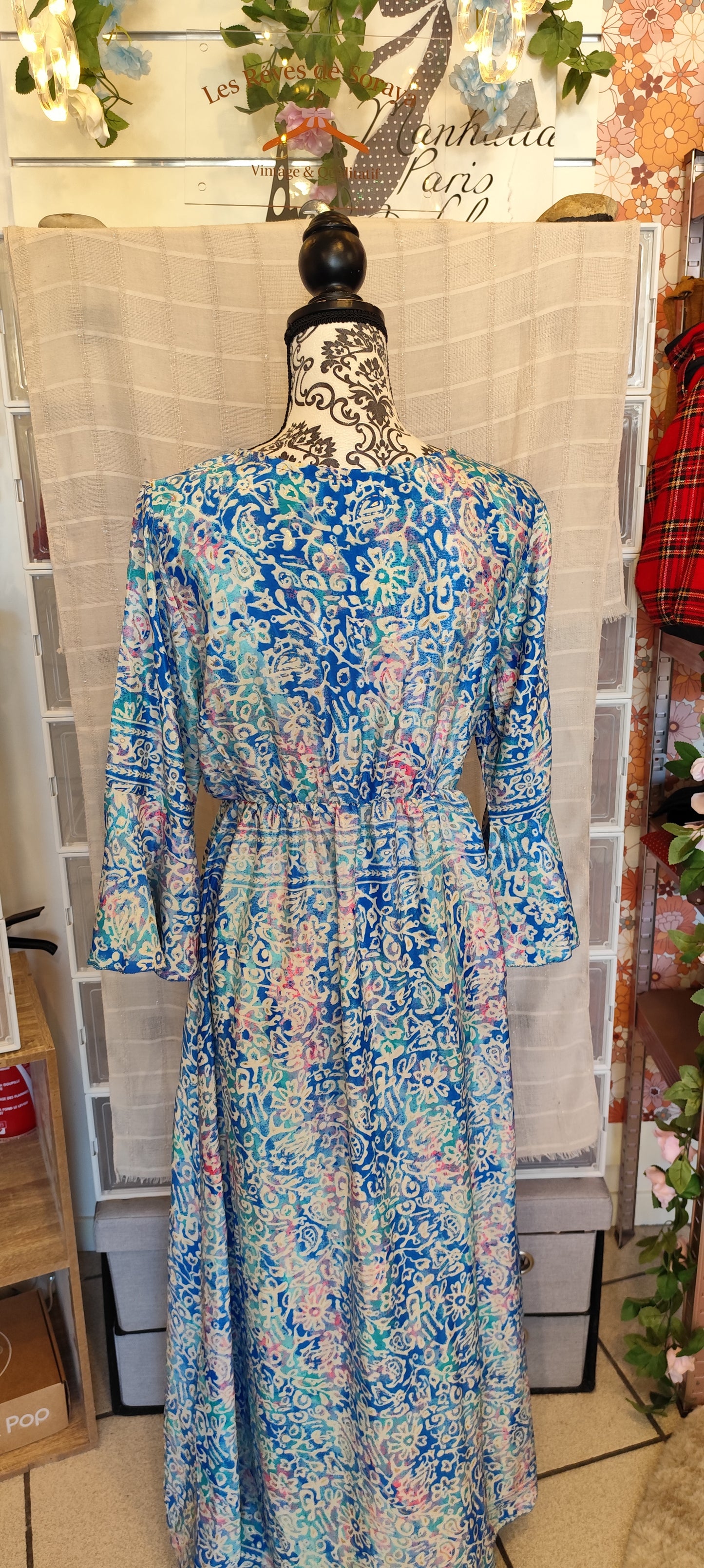 Robe en soie