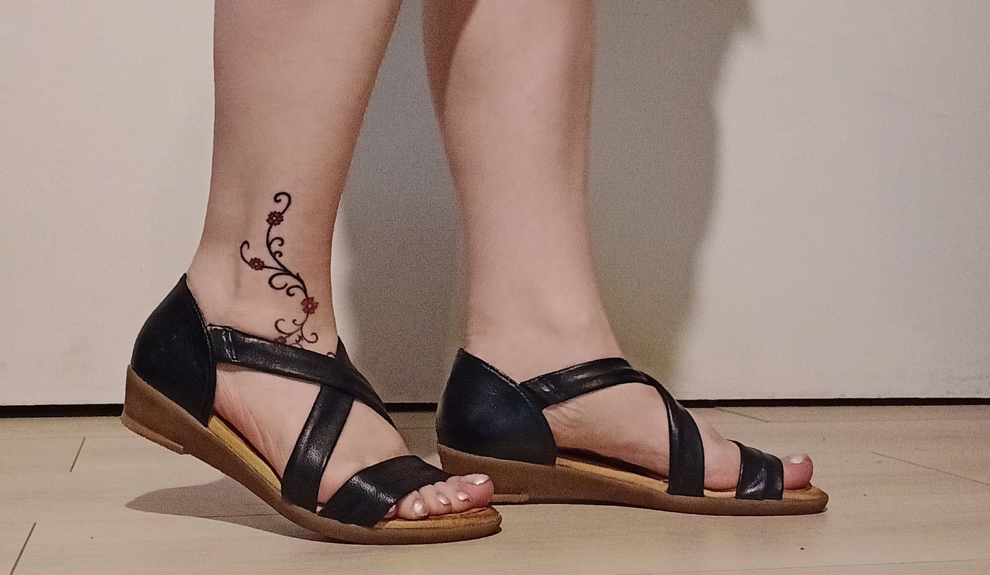 Sandales Marila taille 38 noir 14€