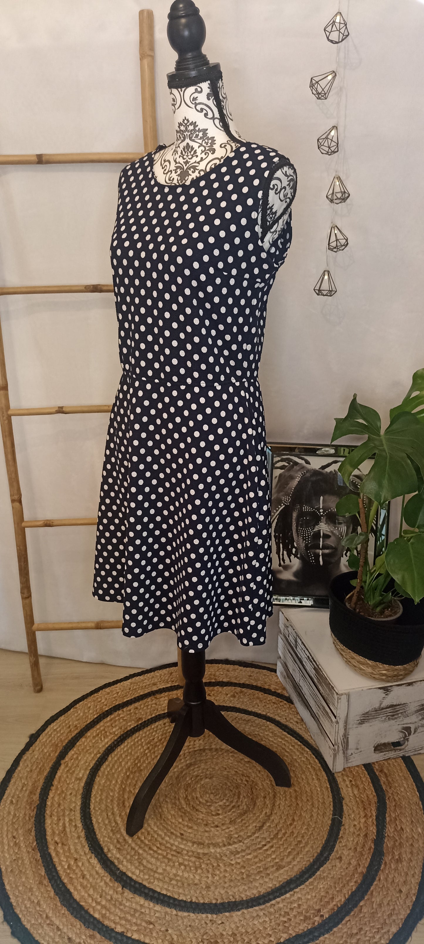 Robe à pois