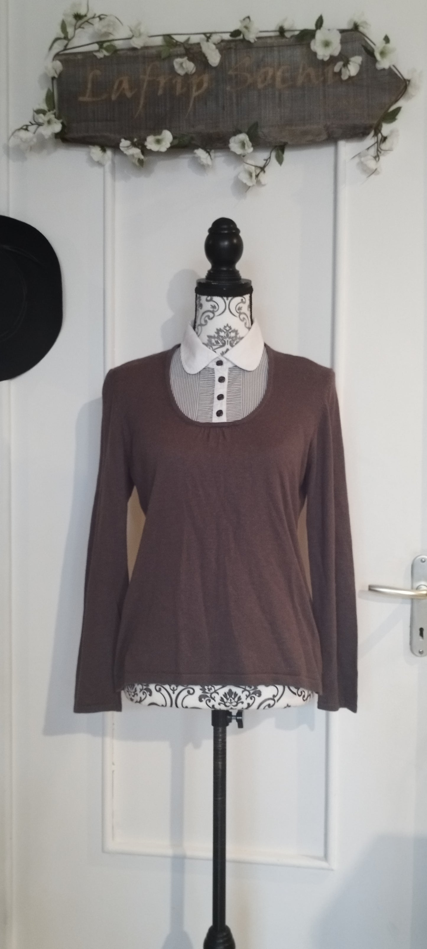 Pull chemise Affinités