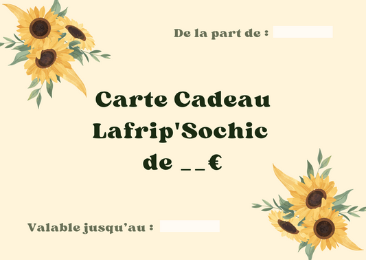 Carte-cadeau Dématérialisée