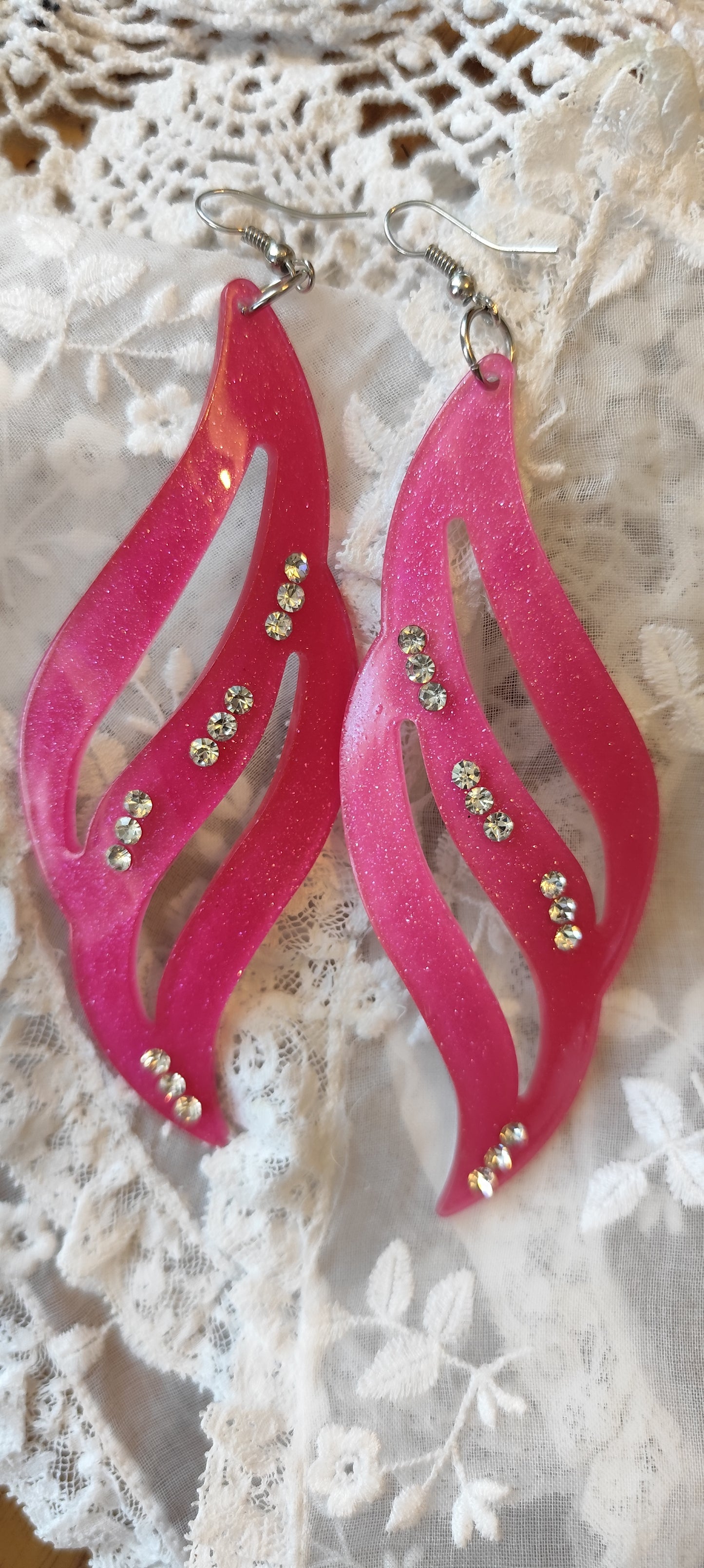 Boucles d'oreilles ailes d'anges