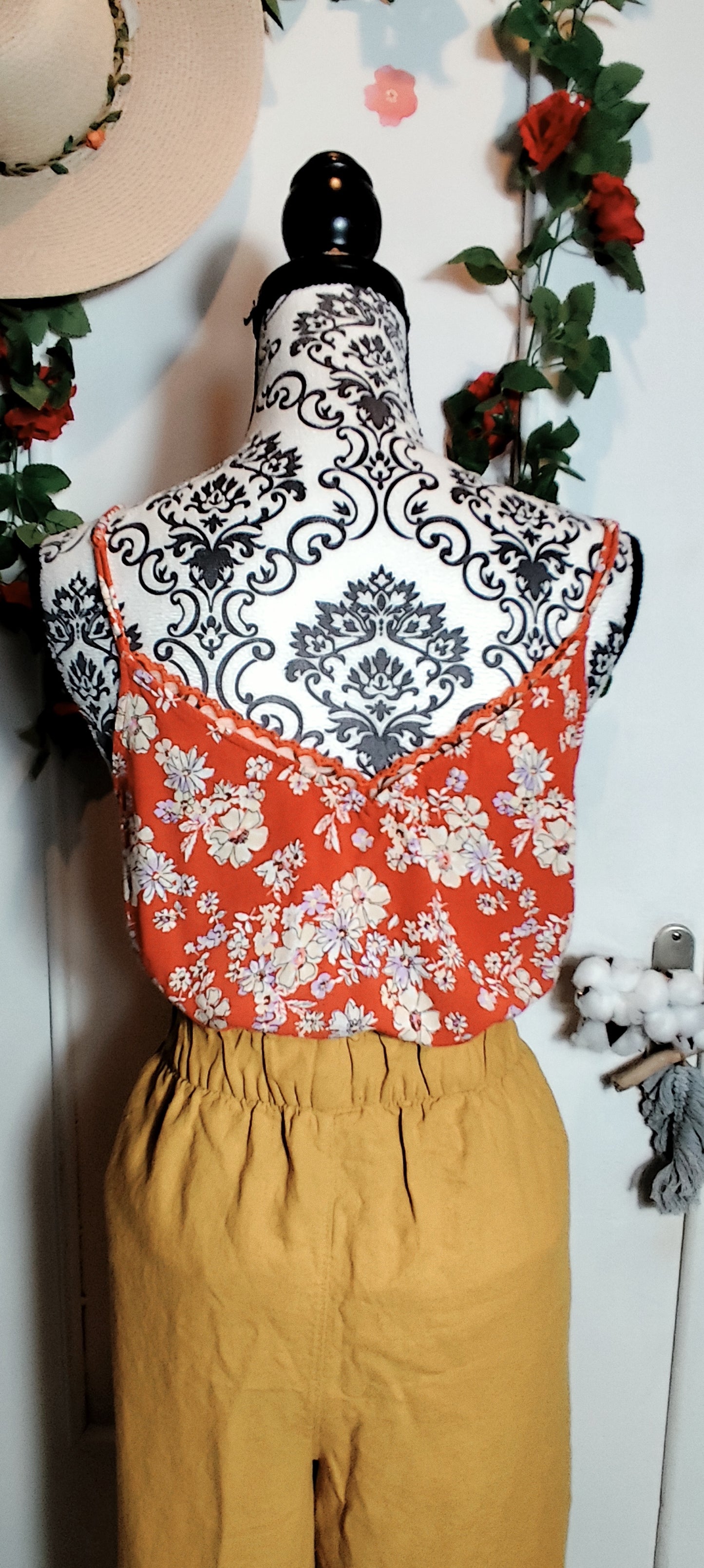 Top fleuri