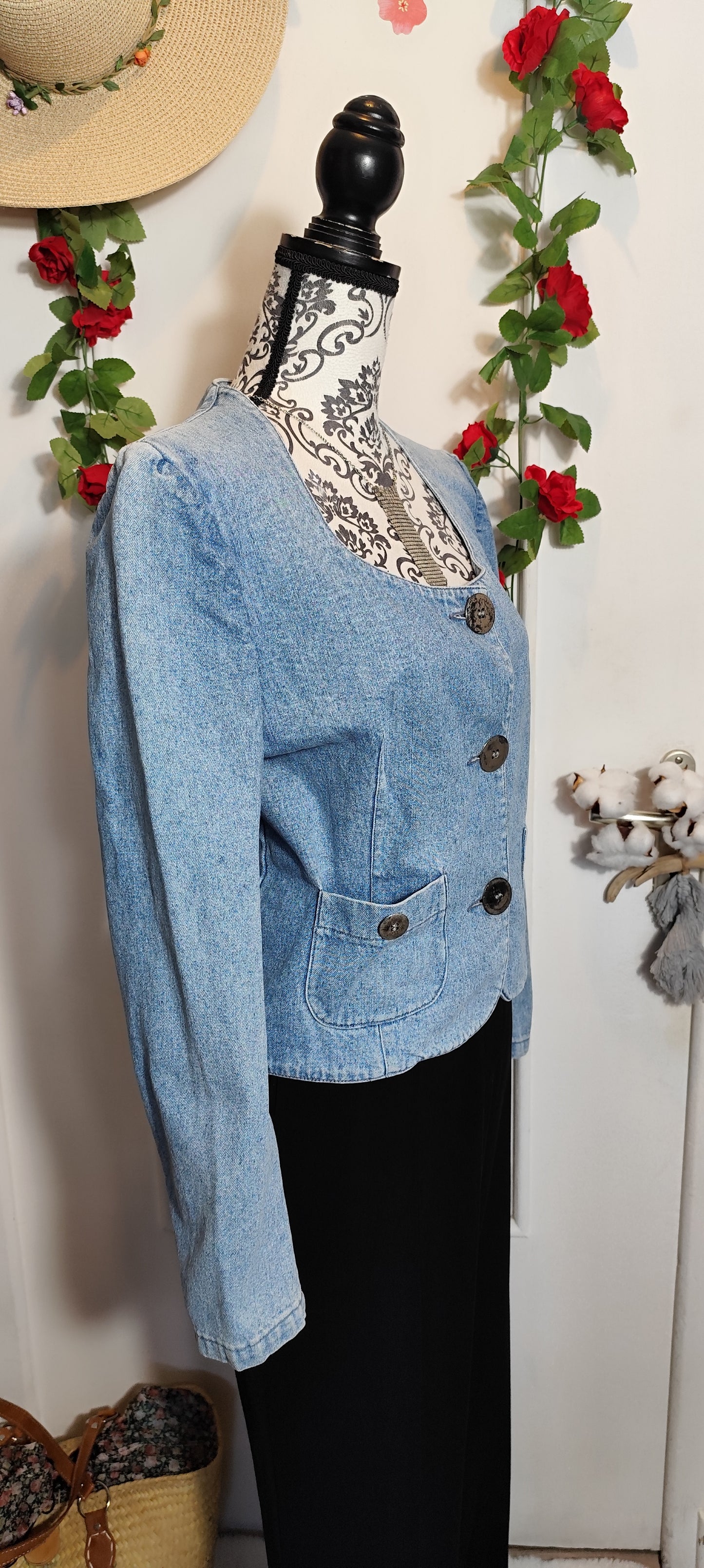 Veste en jean vintage