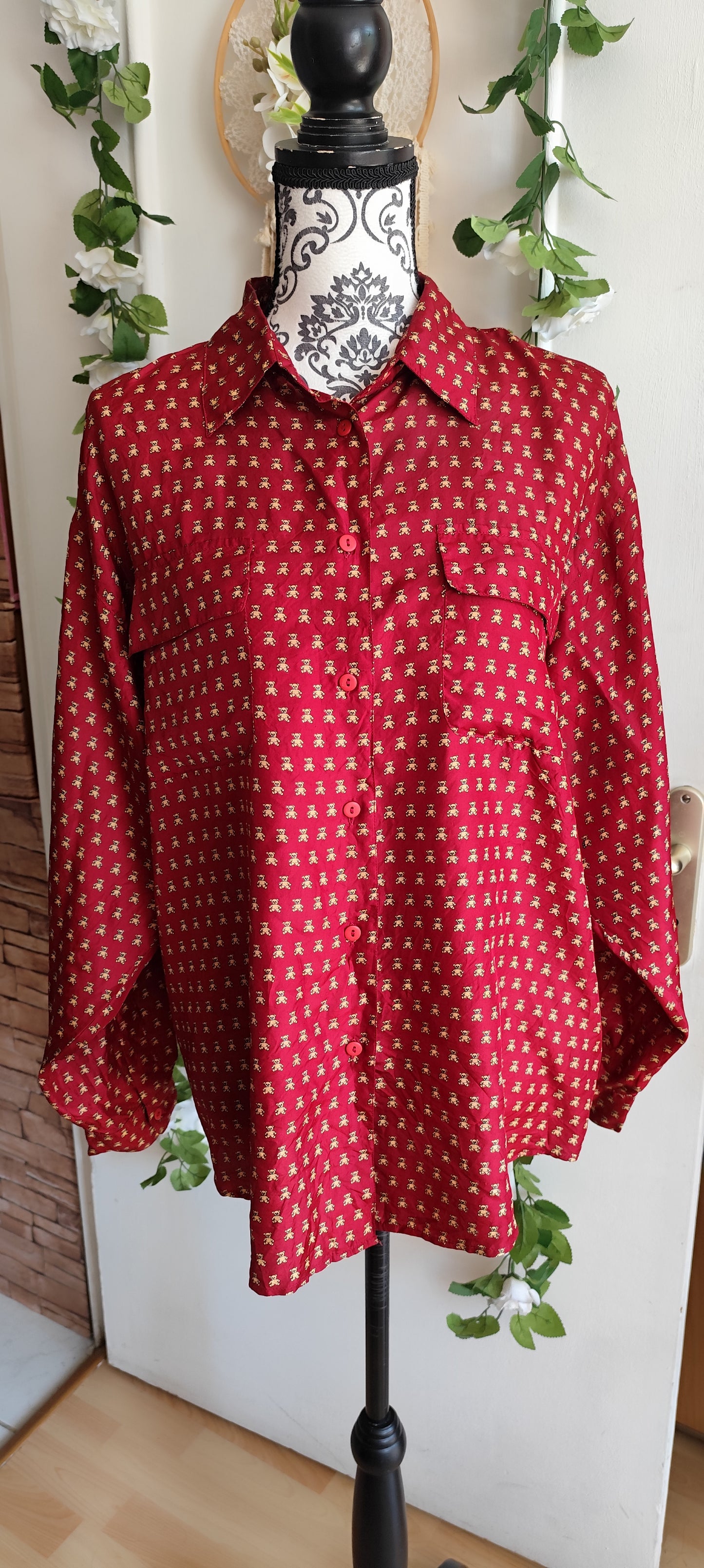 Chemise en soie/Jacqueline Riu vintage