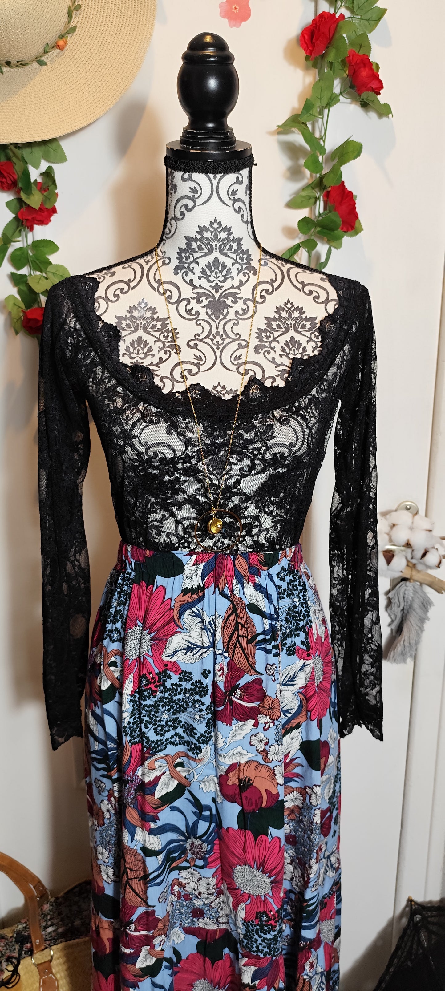 Robe dentelle