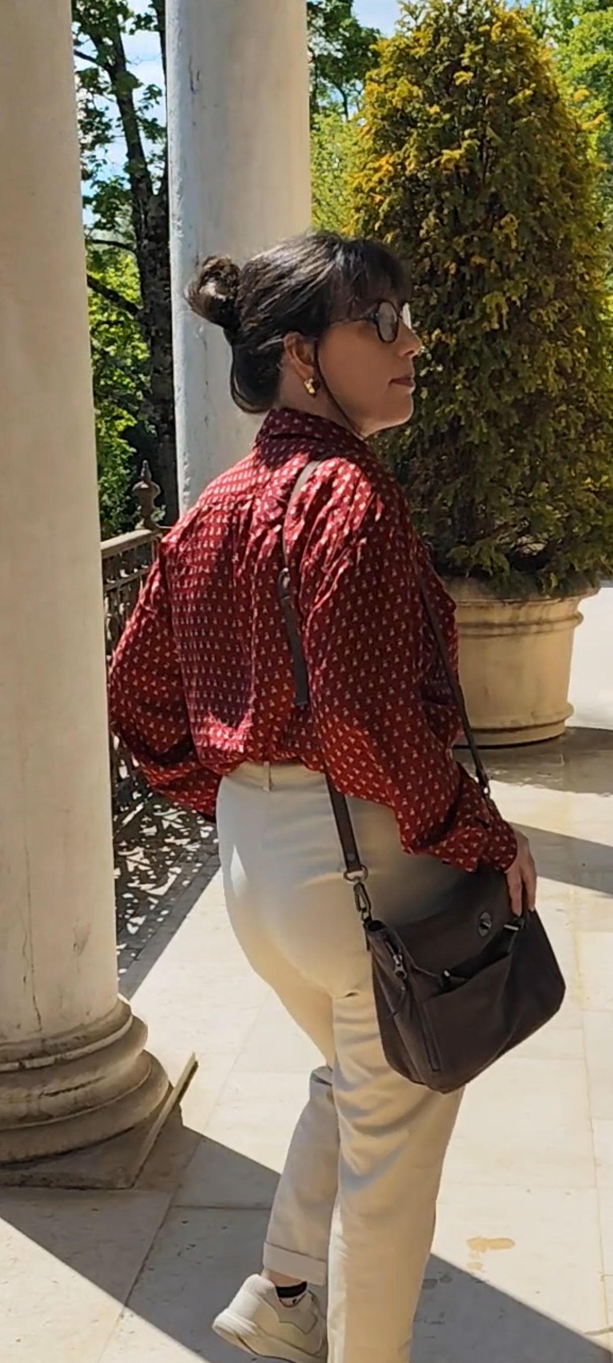 Chemise en soie/Jacqueline Riu vintage