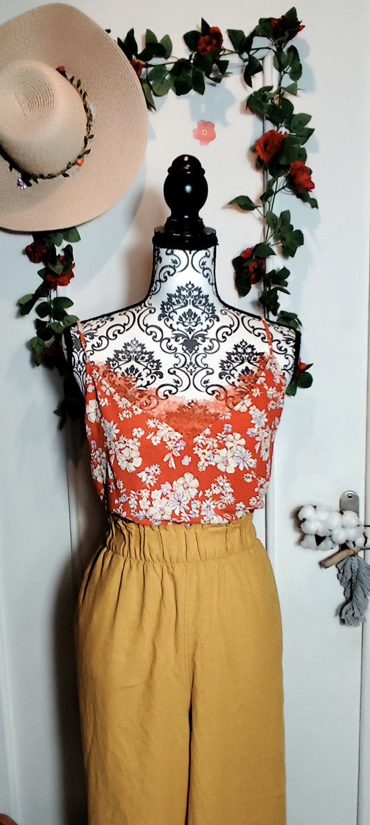 Top fleuri