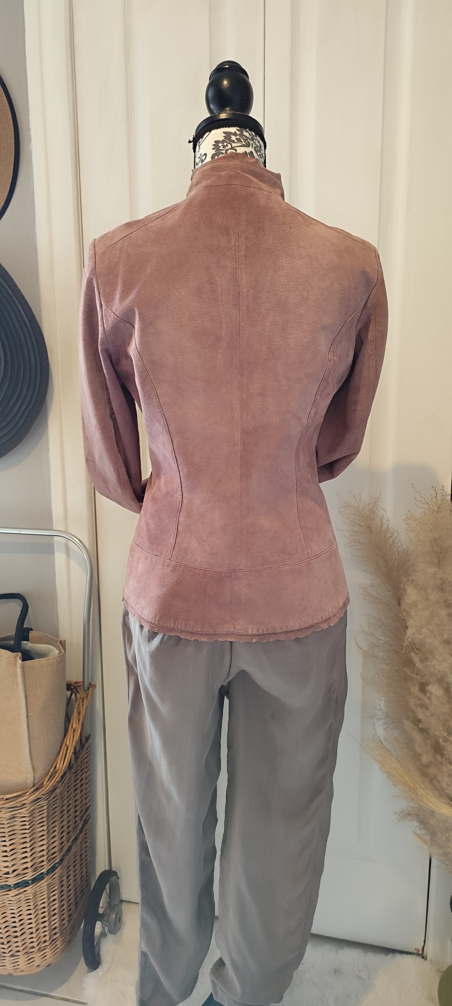 Veste officier cuir/Promod