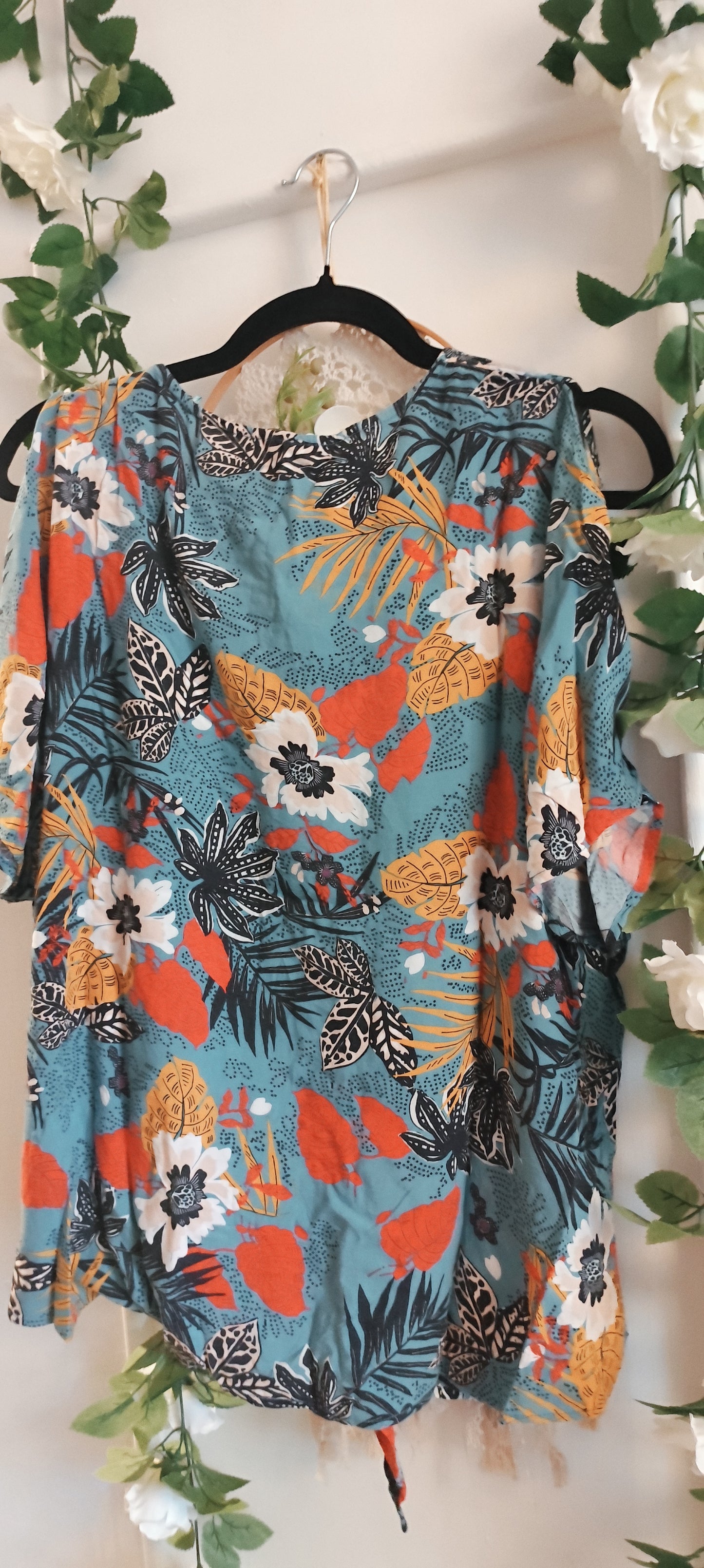 Blouse fleurie