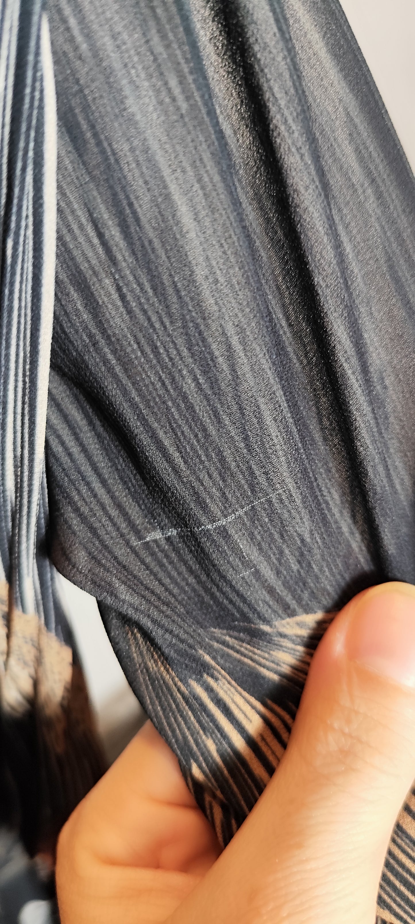 Robe plissée