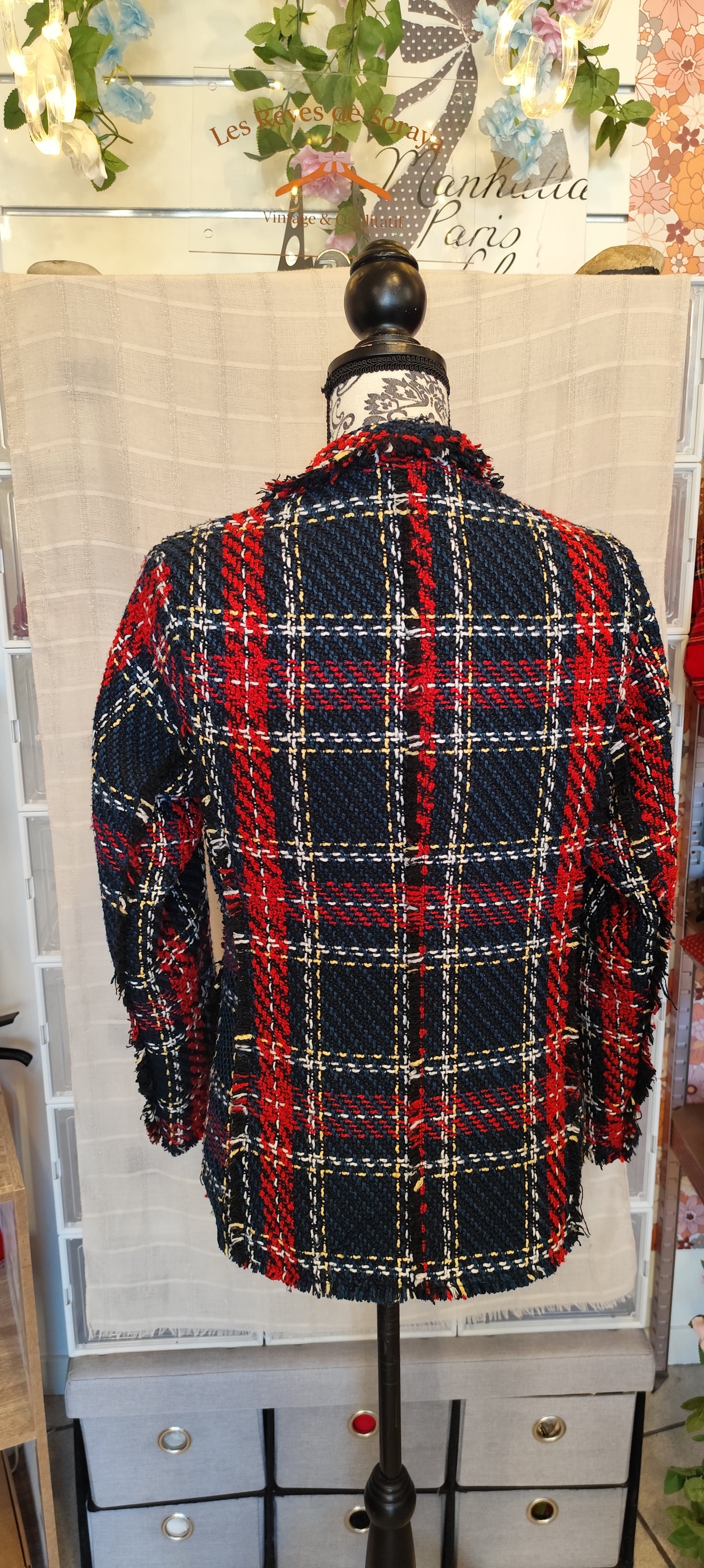 Blazer en tweed Kpyiomoa
