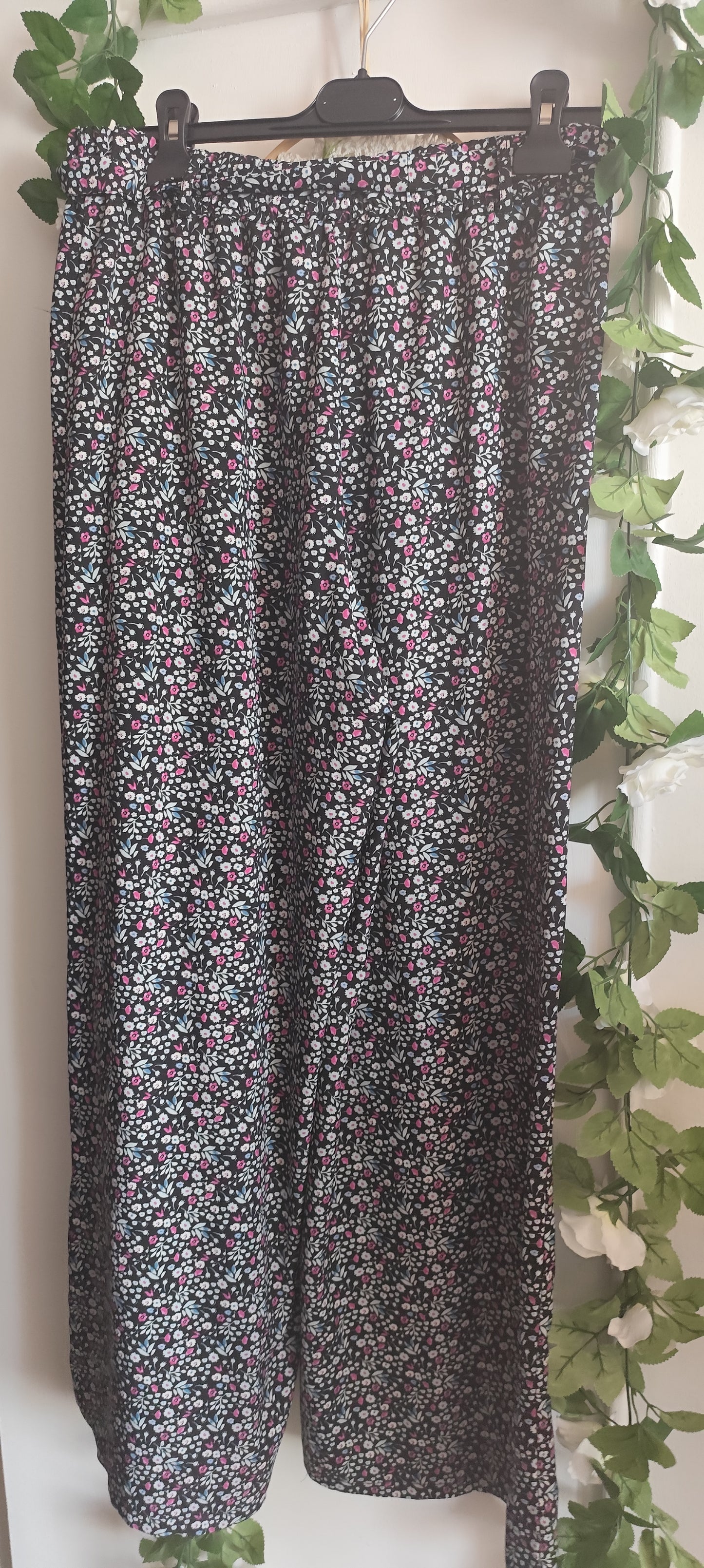 Pantalon jambes larges Kiabi