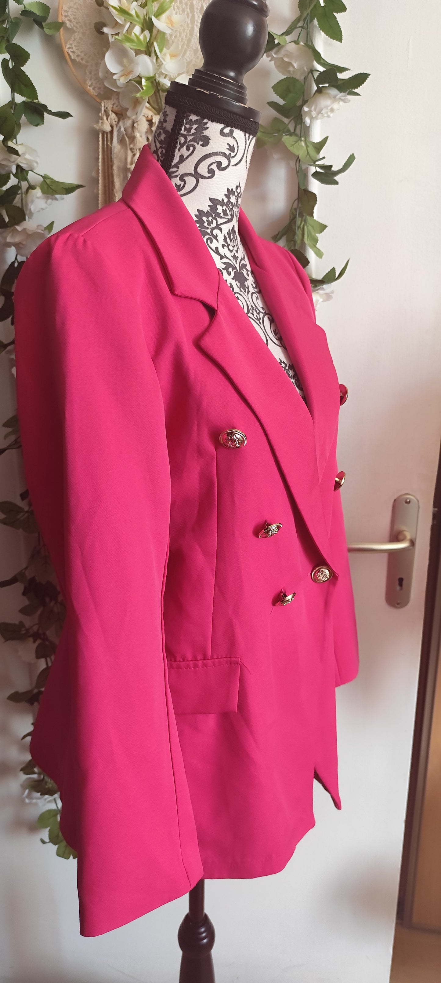 Blazer col à revers