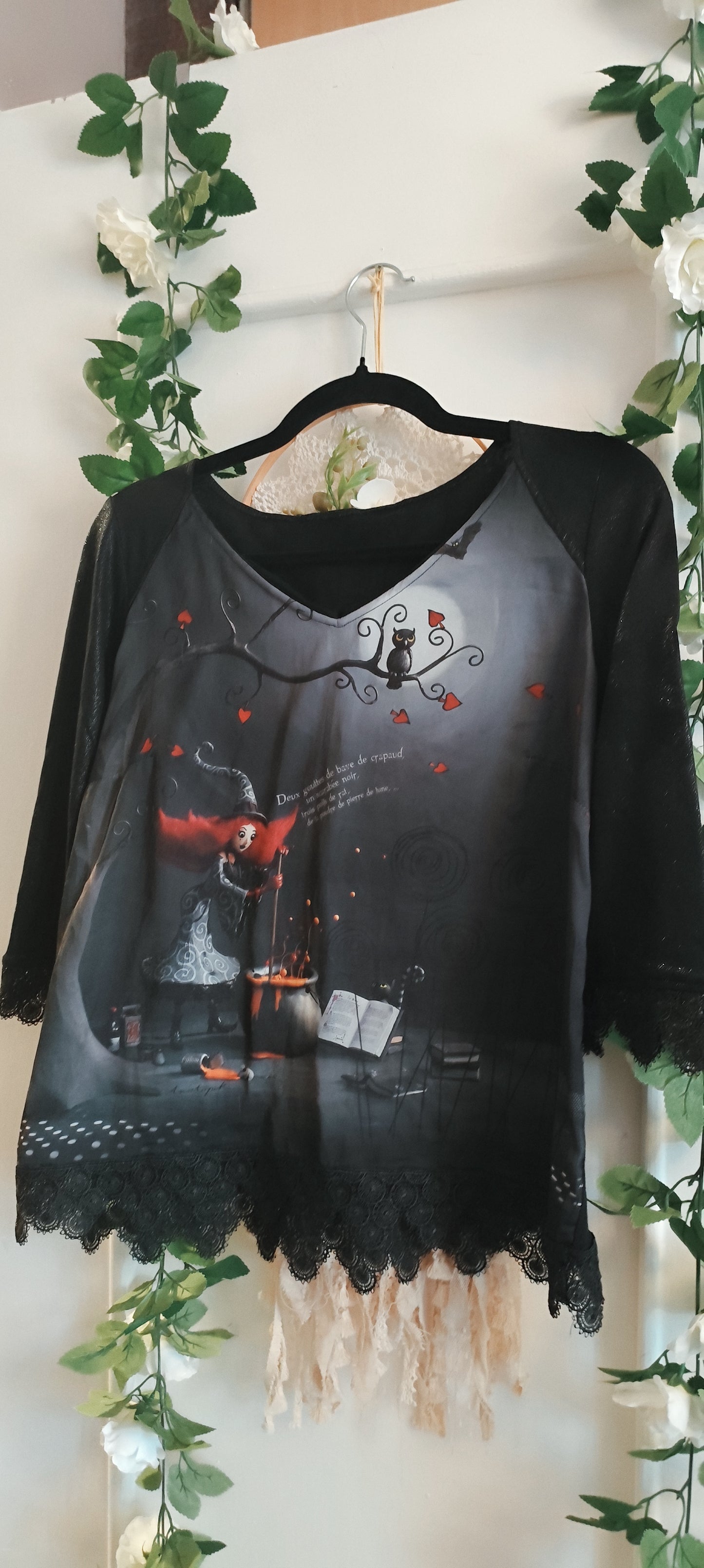 Blouse manches 3/4