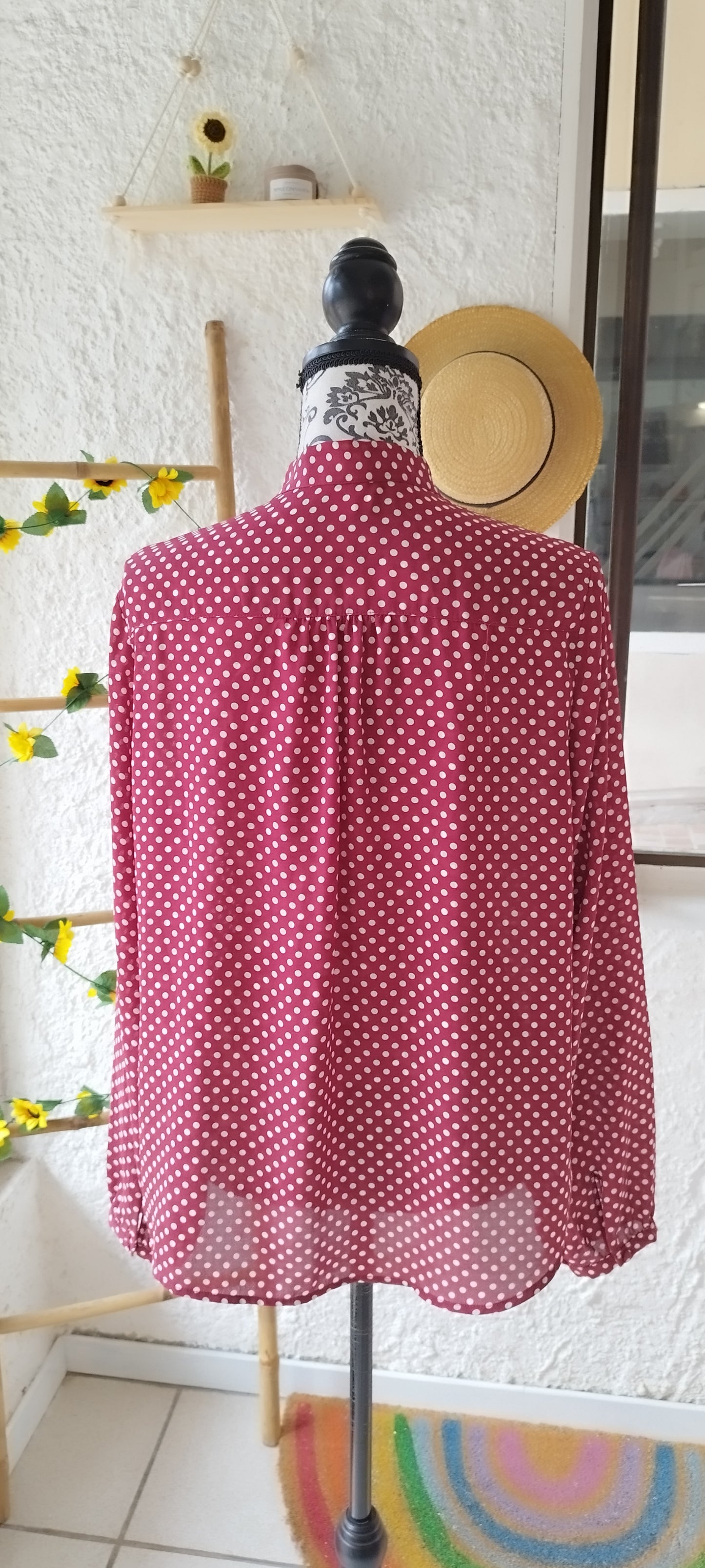 Blouse col lavallière Kiabi