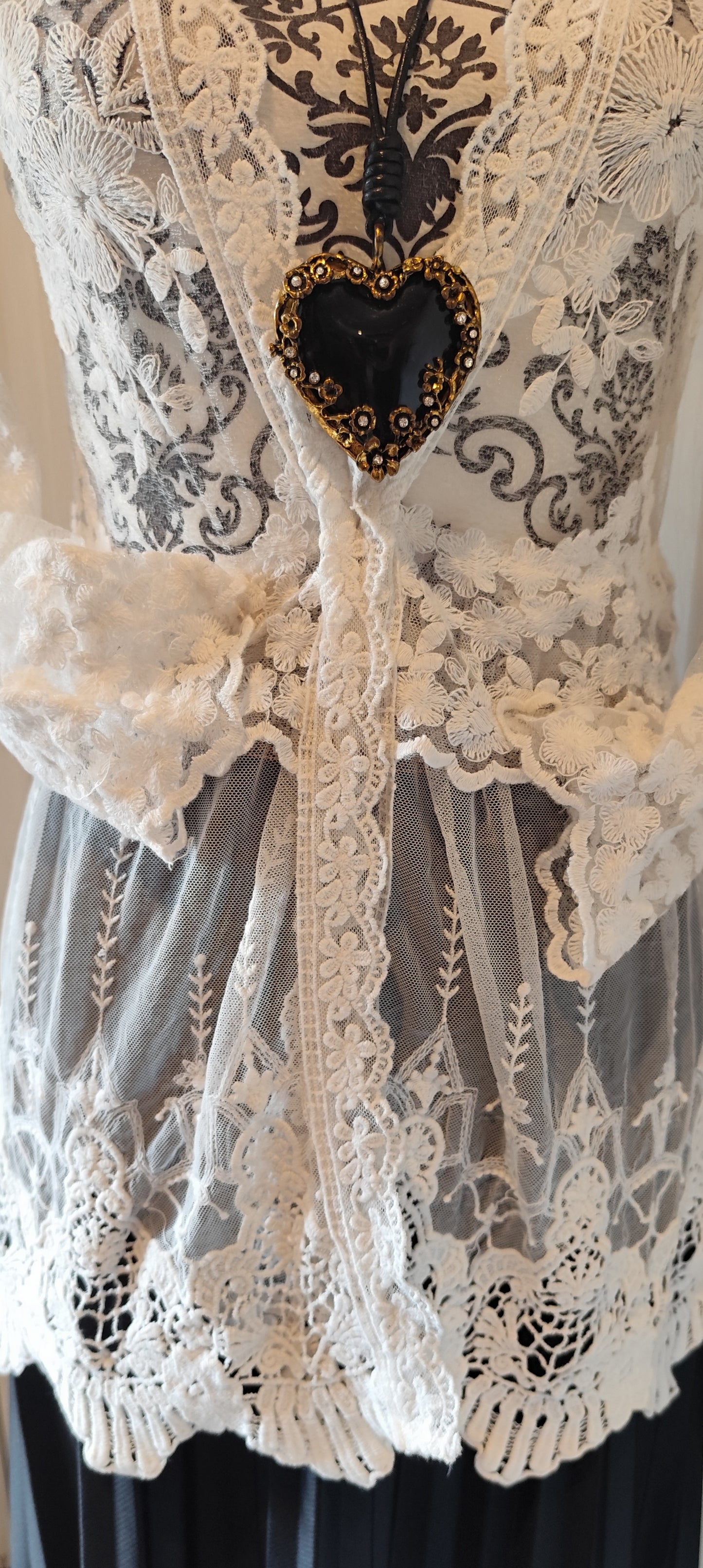 Kimono en dentelle