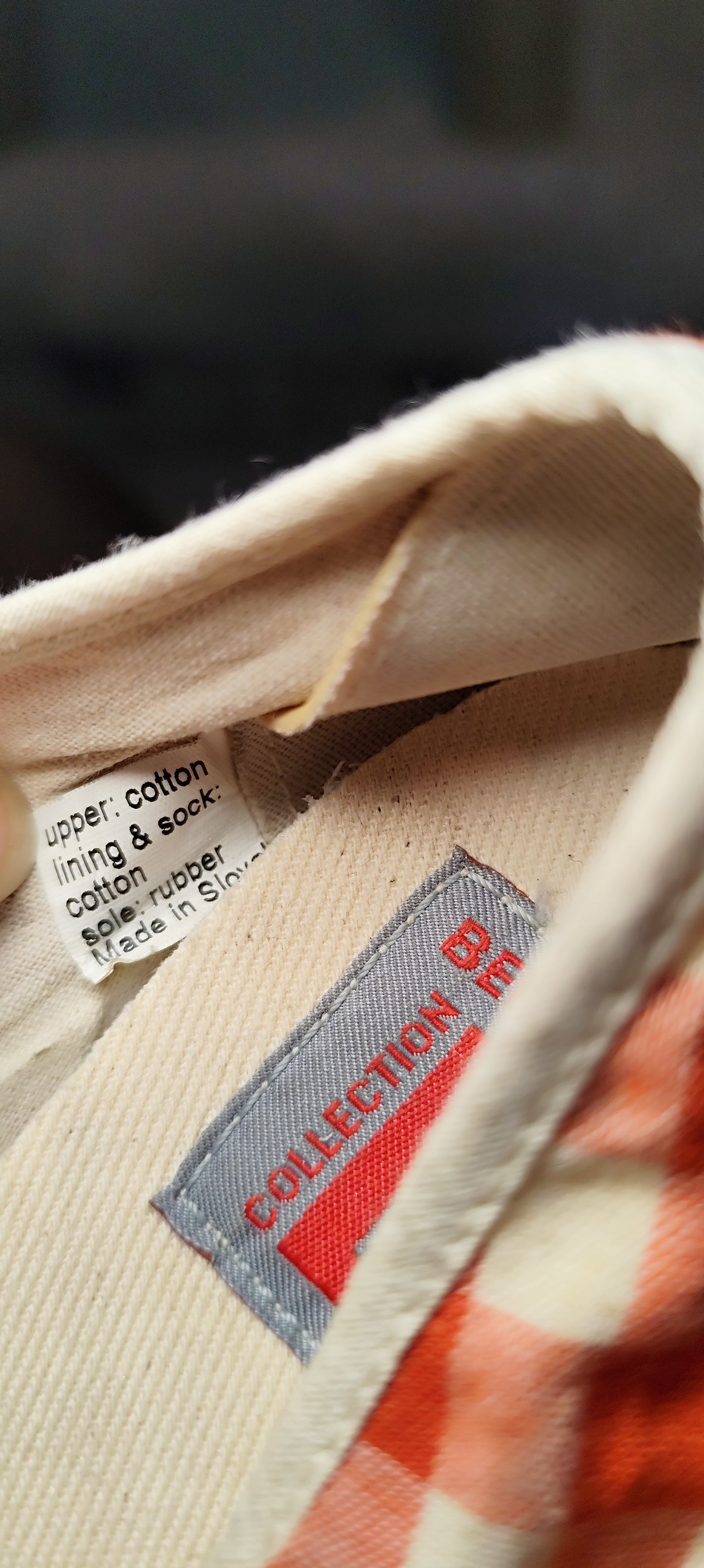 Basket en toile Bensimon