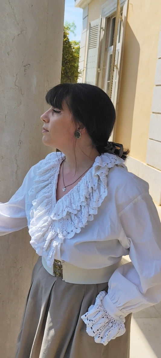 Blouse romantique/Rossella Argento