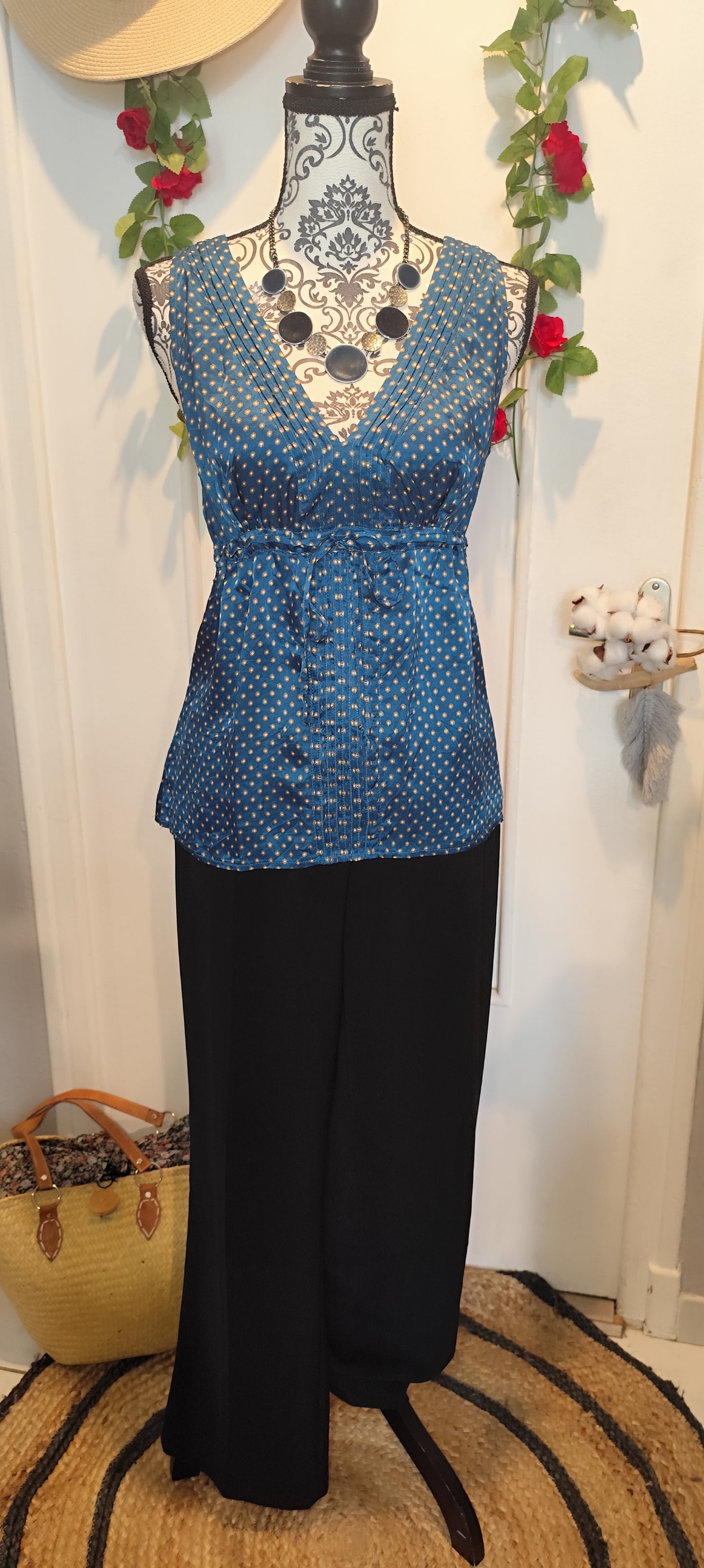 Blouse en soie