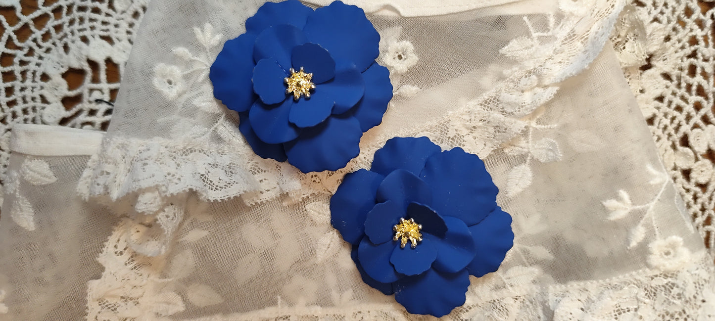 Boucles d'oreilles Camélia