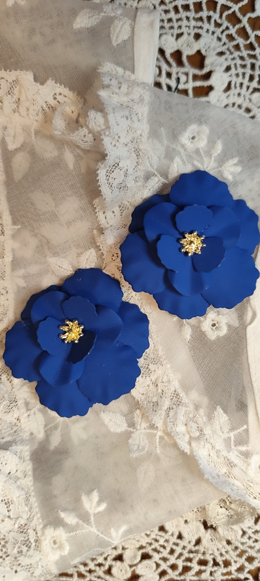 Boucles d'oreilles Camélia