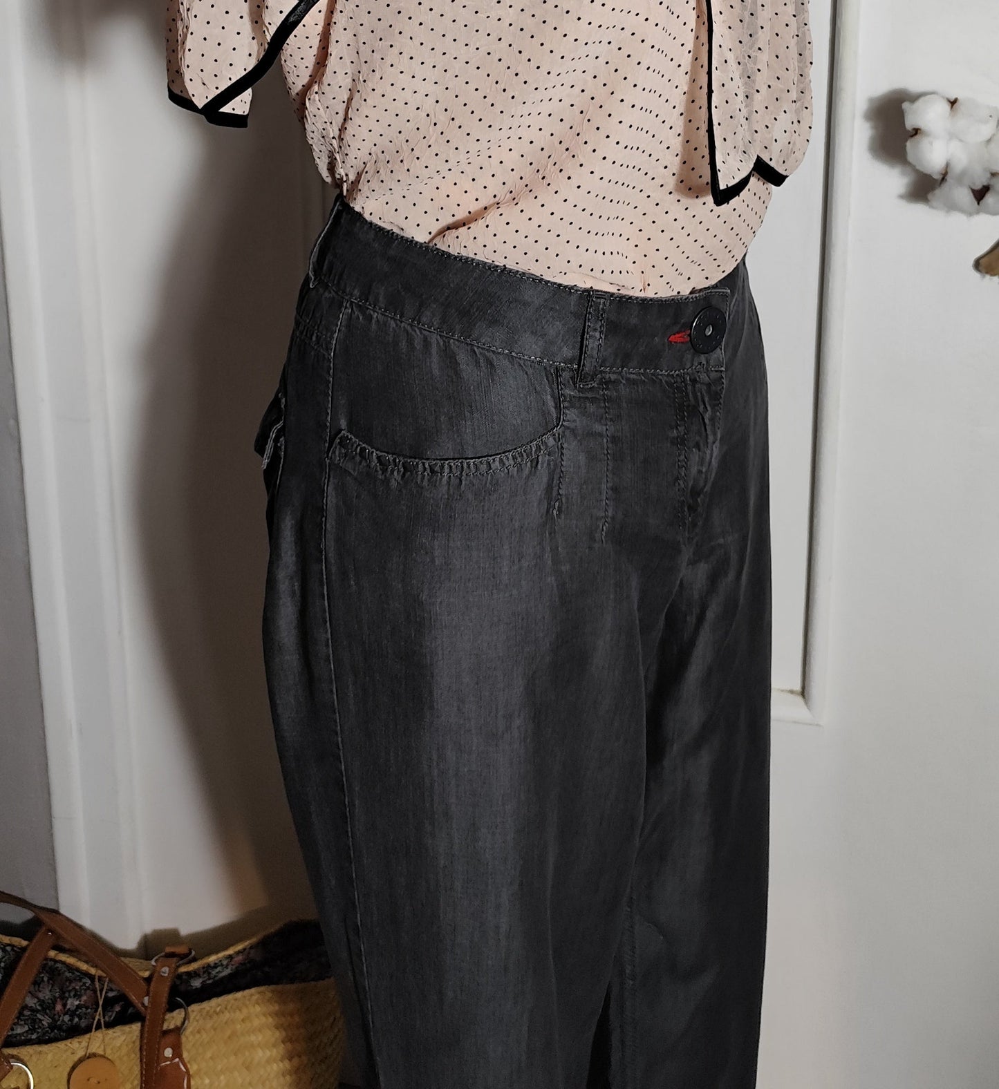 Pantalon jambes large Cop copine