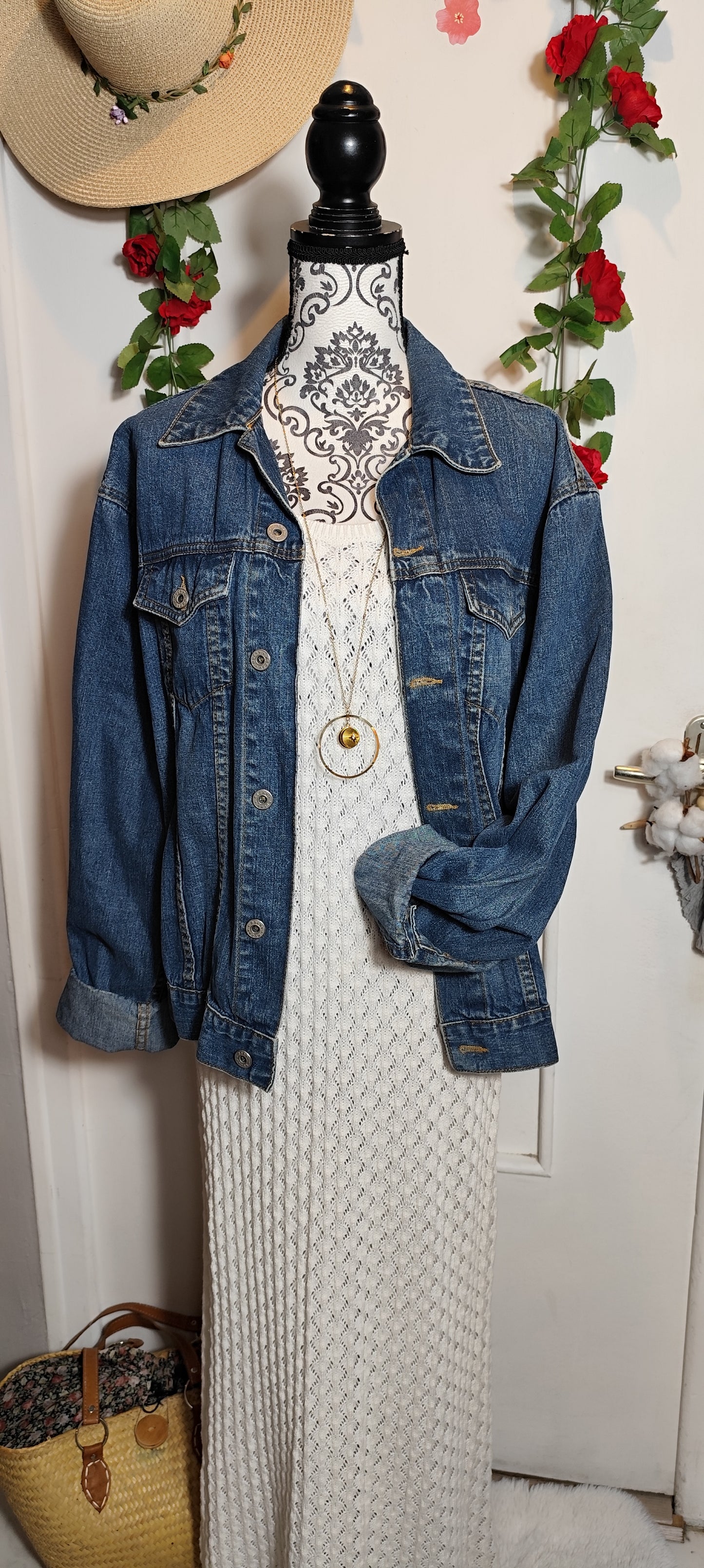 Veste en jean vintage