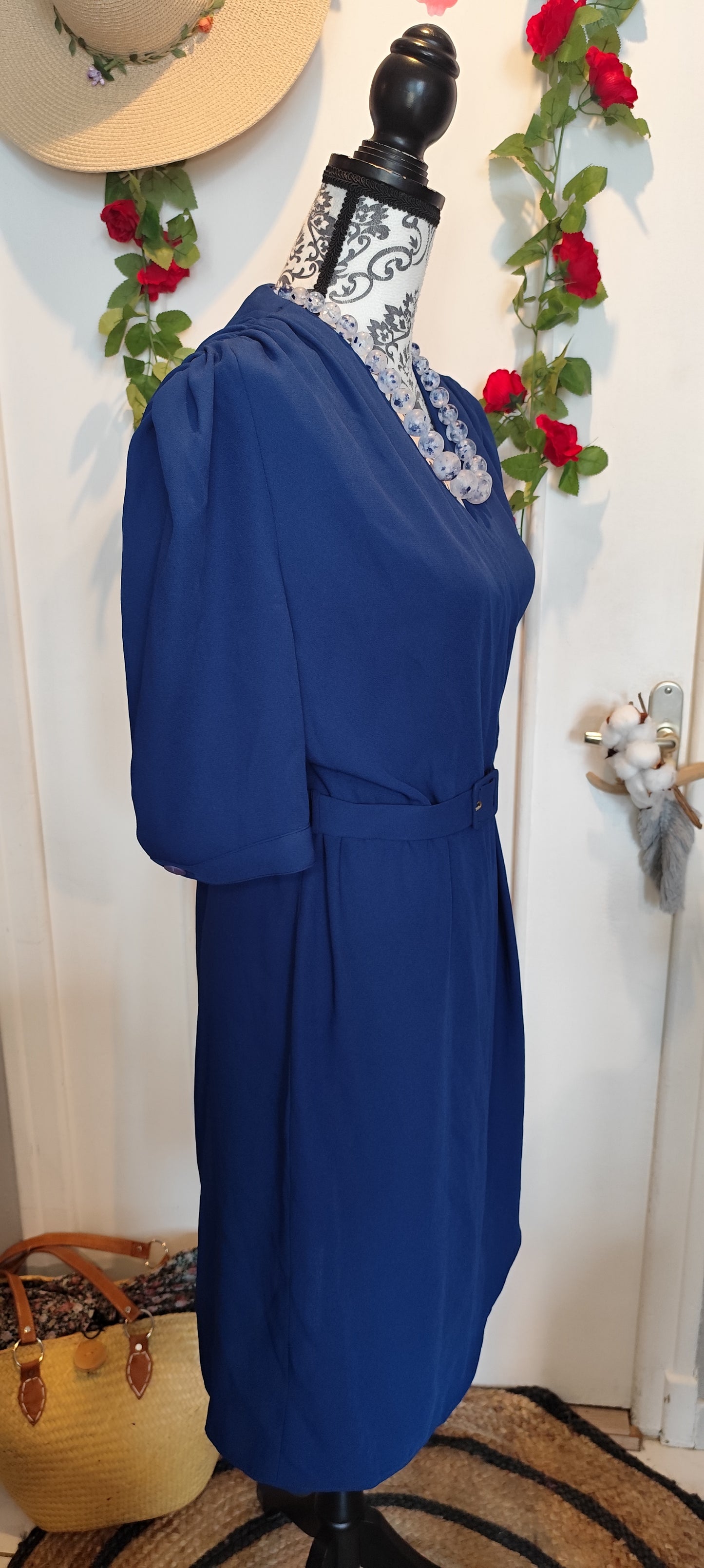 Robe portefeuille vintage