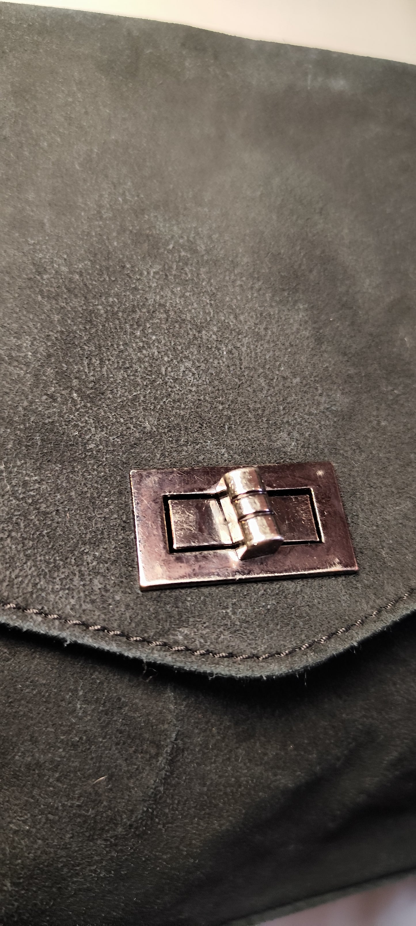 Sac à  frange en cuir