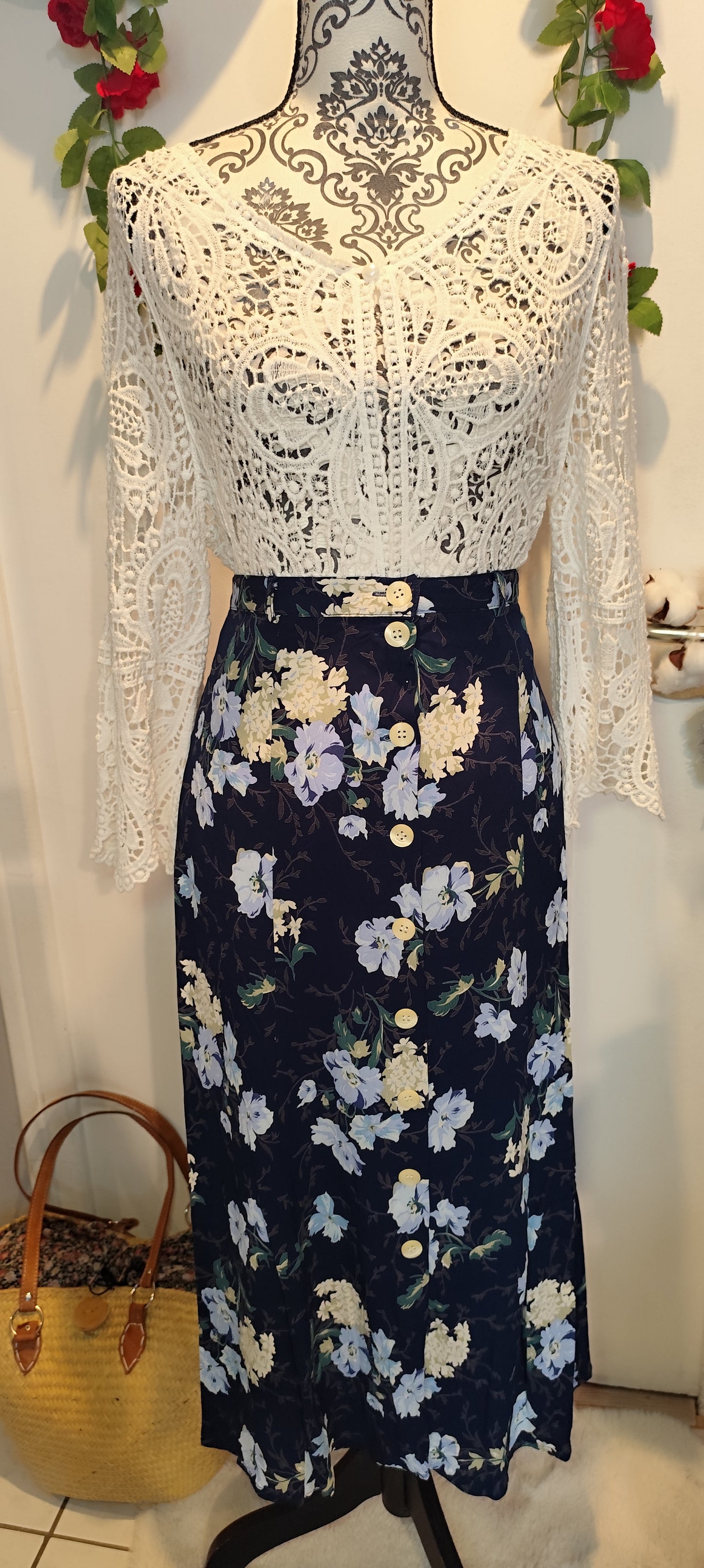 Ensemble jupe/chemise