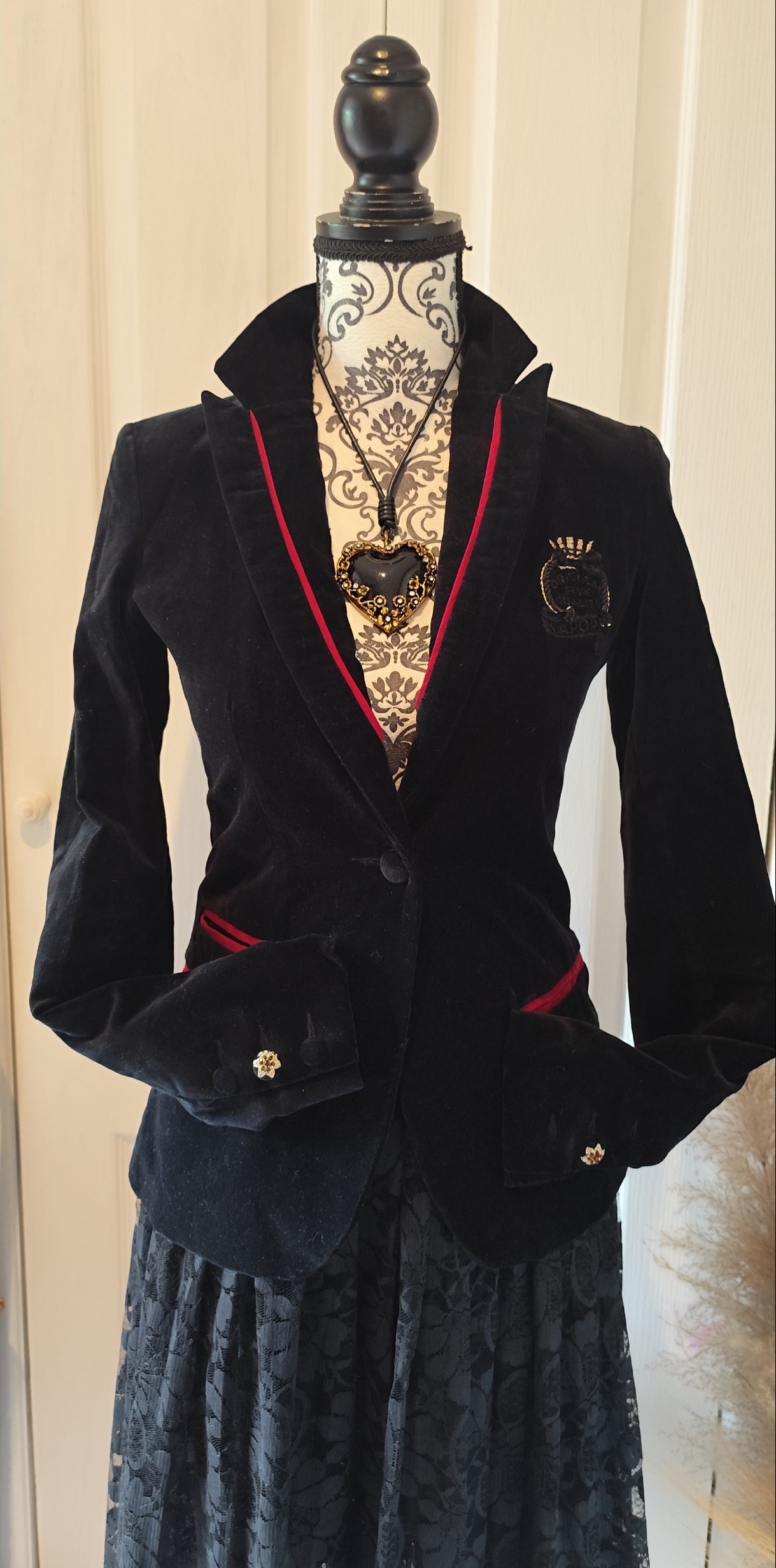 Blazer en velours/Kaporal