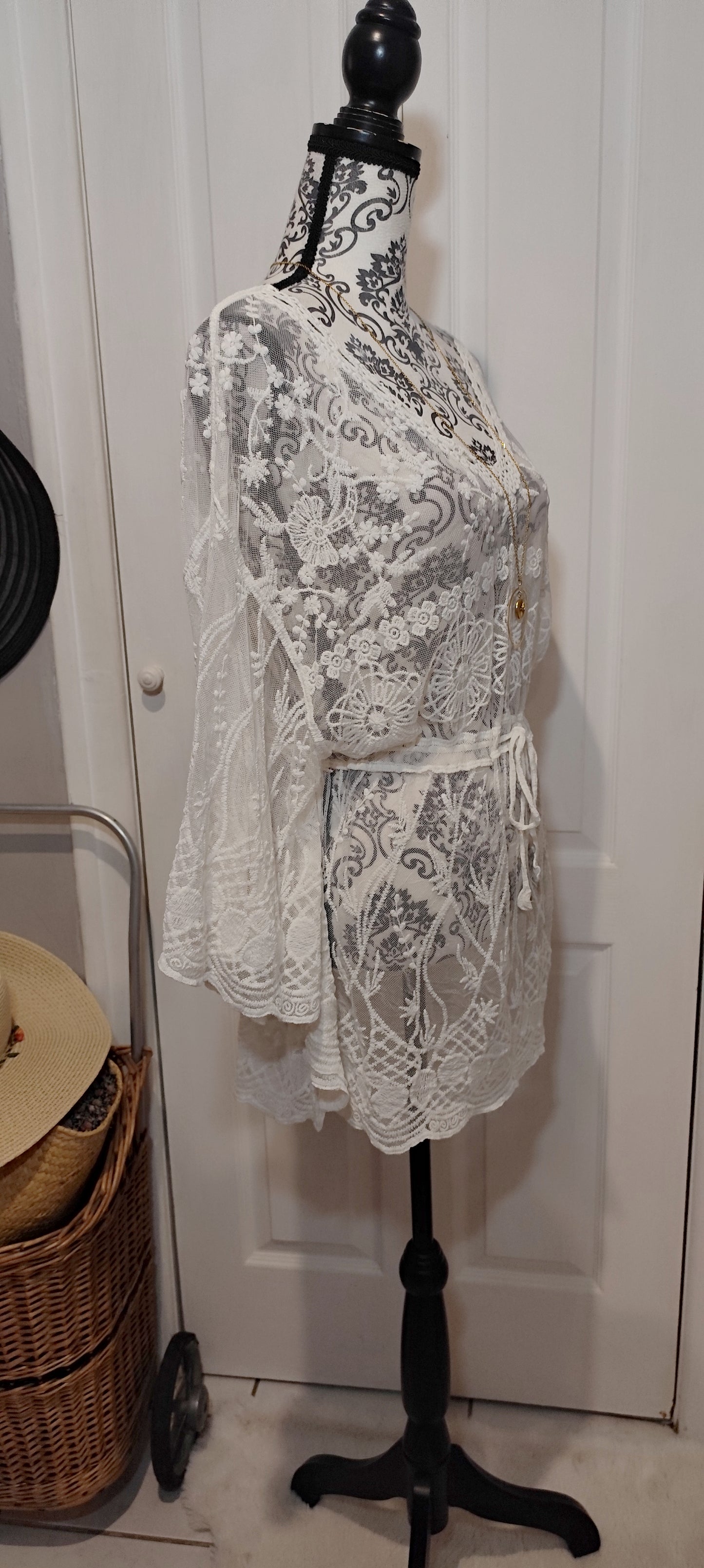 Tunique dentelle