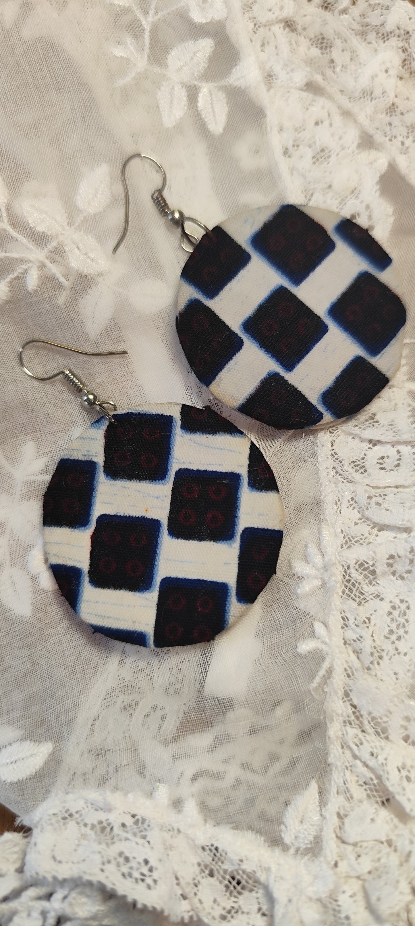 Boucles d'oreilles illusion