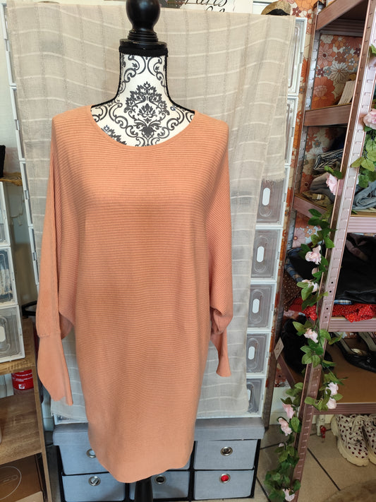 Robe pull camaïeu