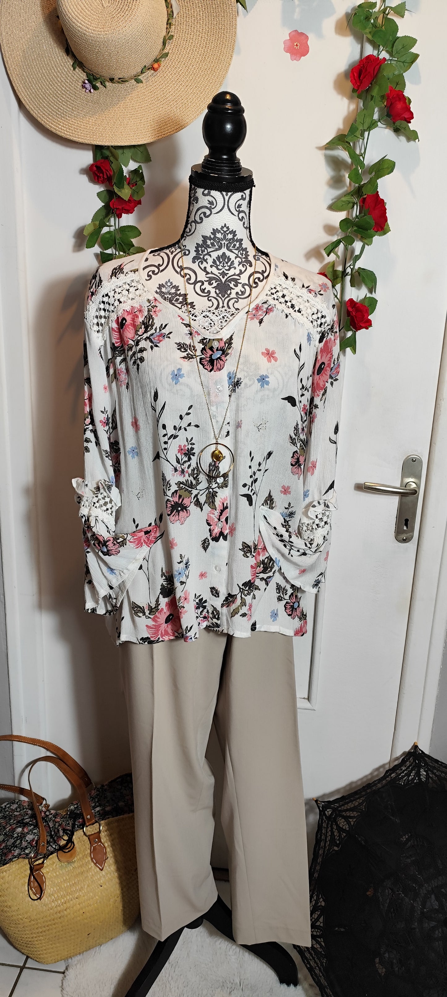 Chemise bohème