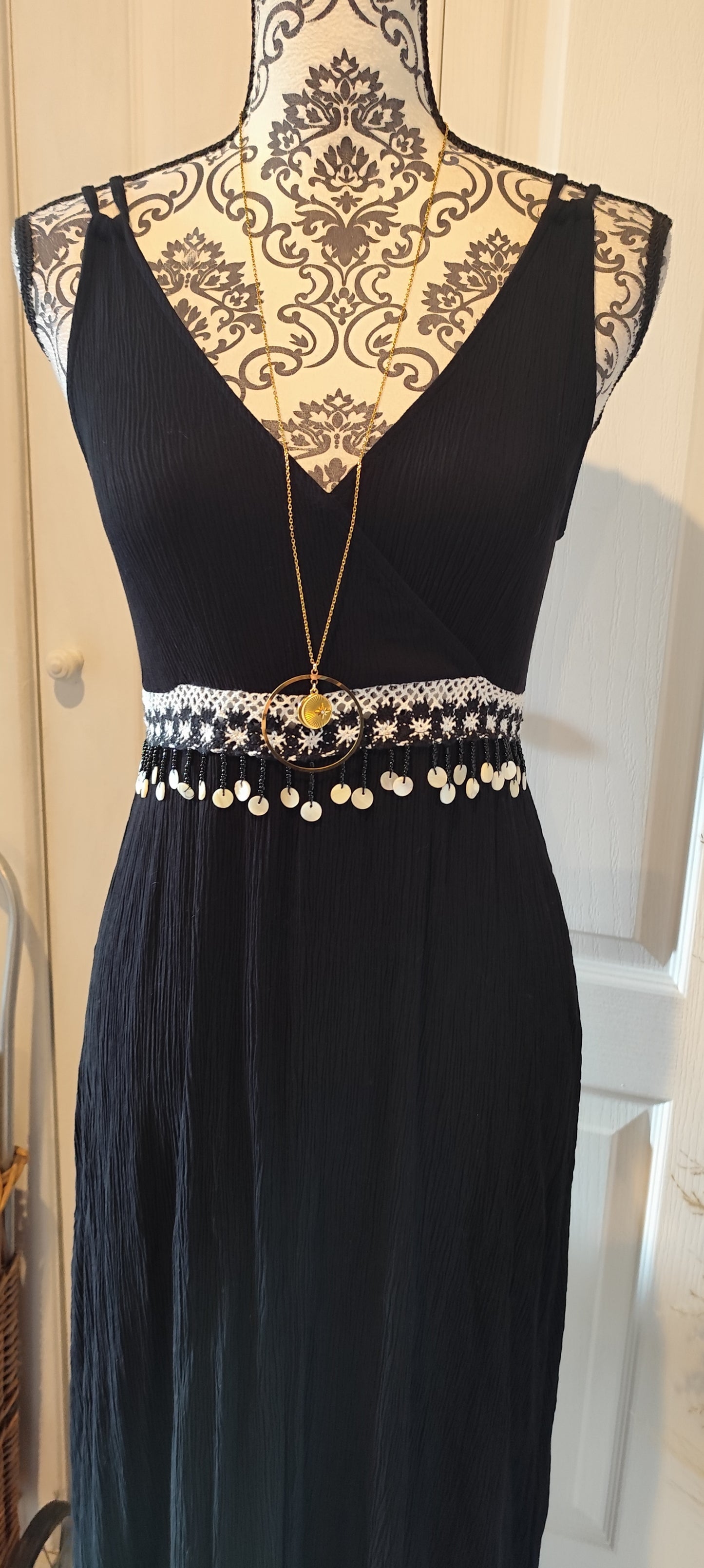 Robe longue romantique