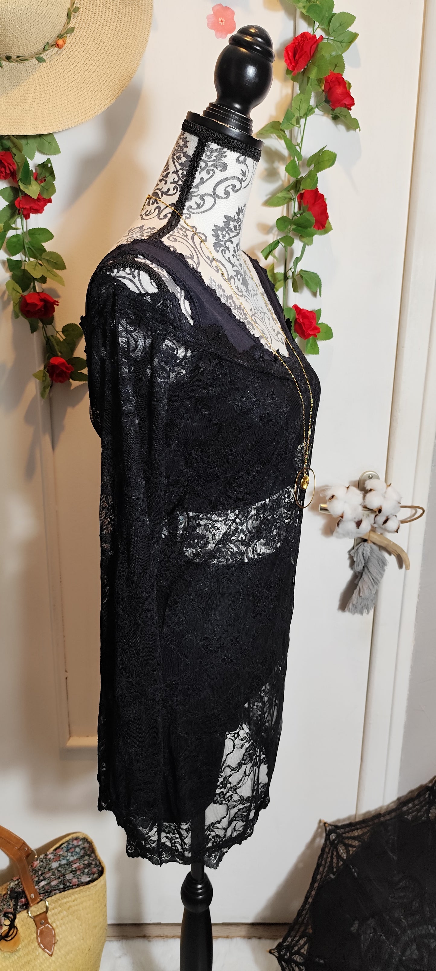 Robe dentelle