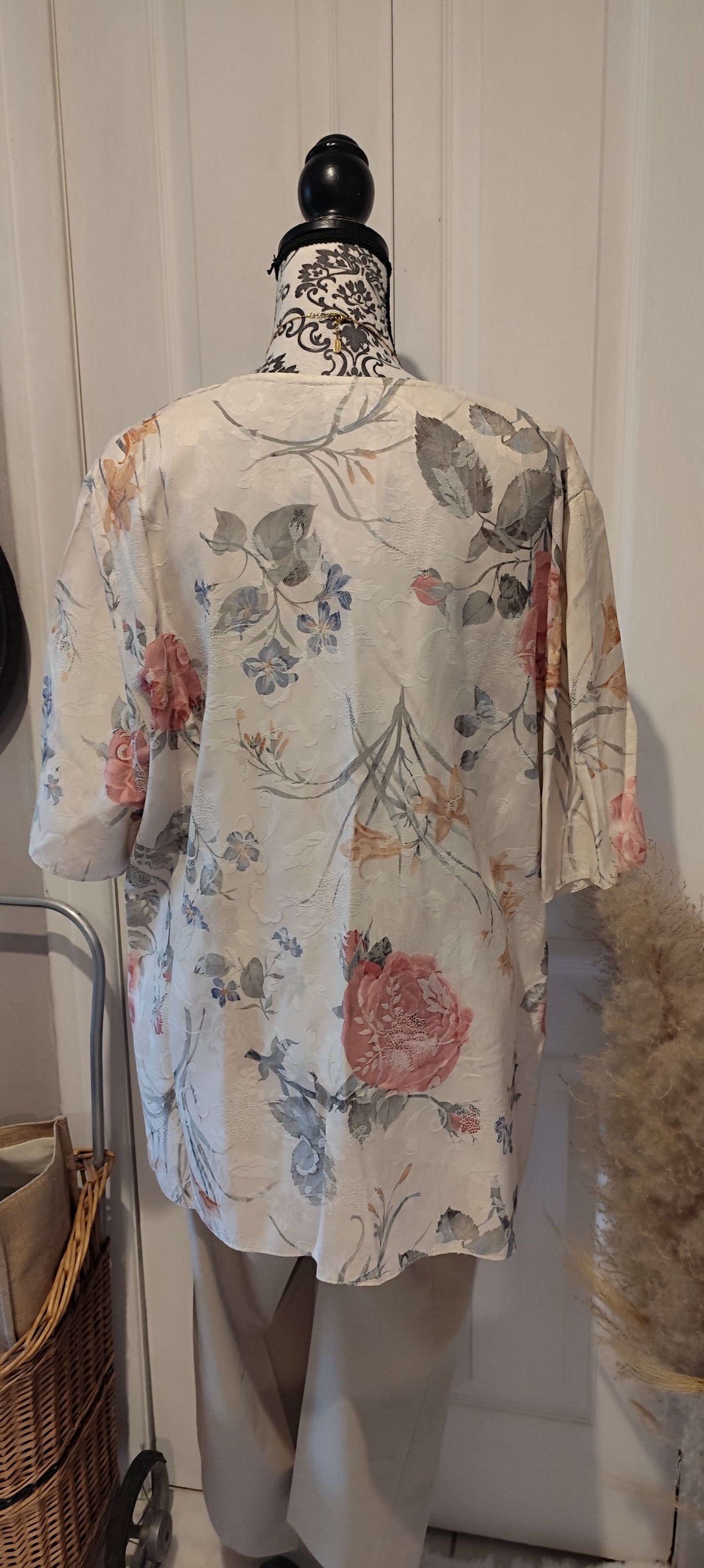 Blouse motif floral/Canda