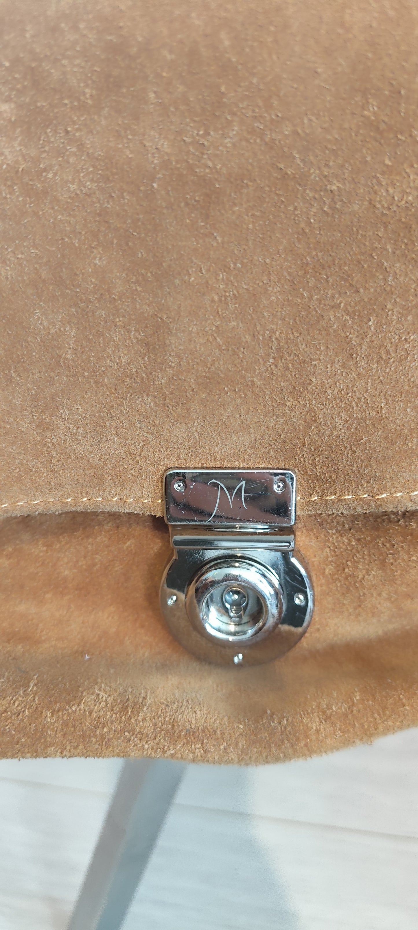 Sac cuir suédé/Mazélie