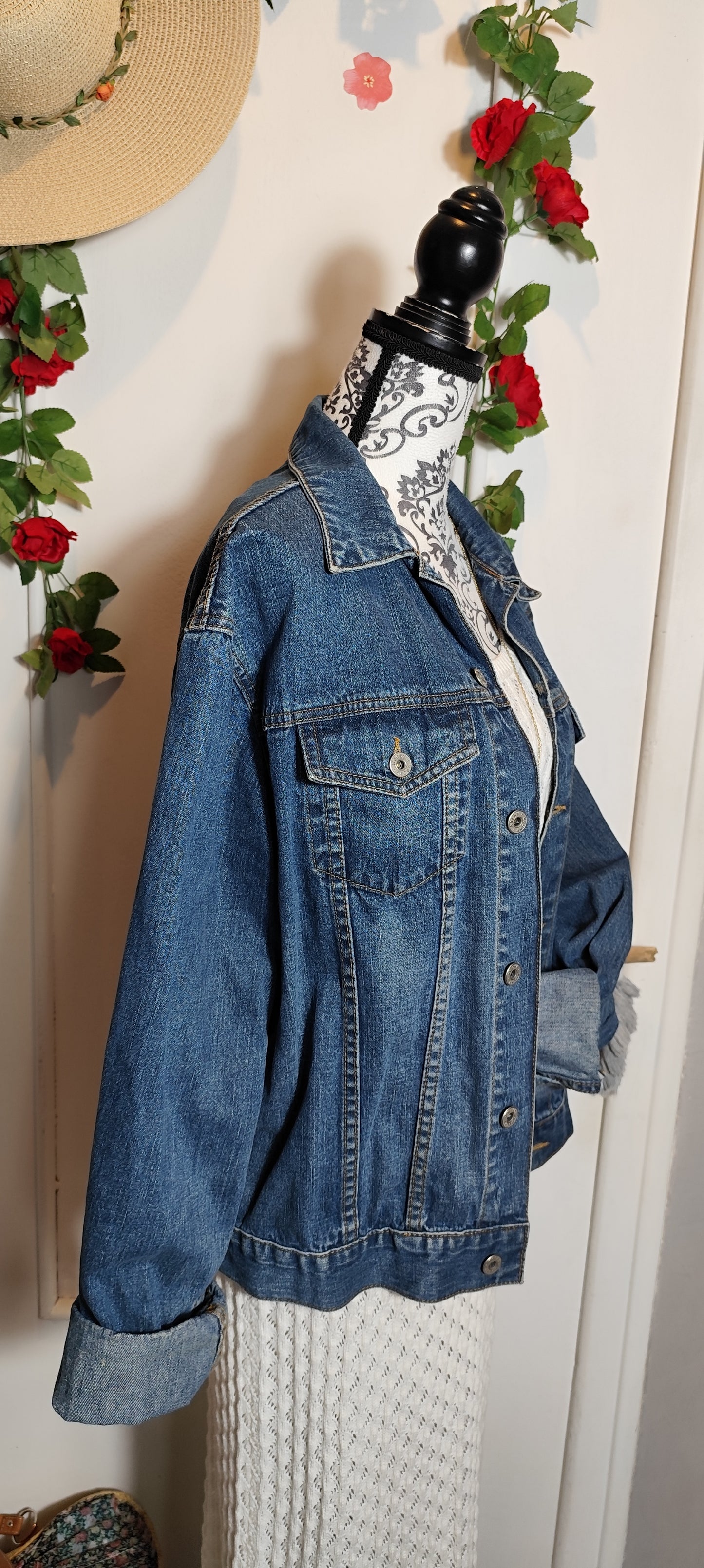 Veste en jean vintage