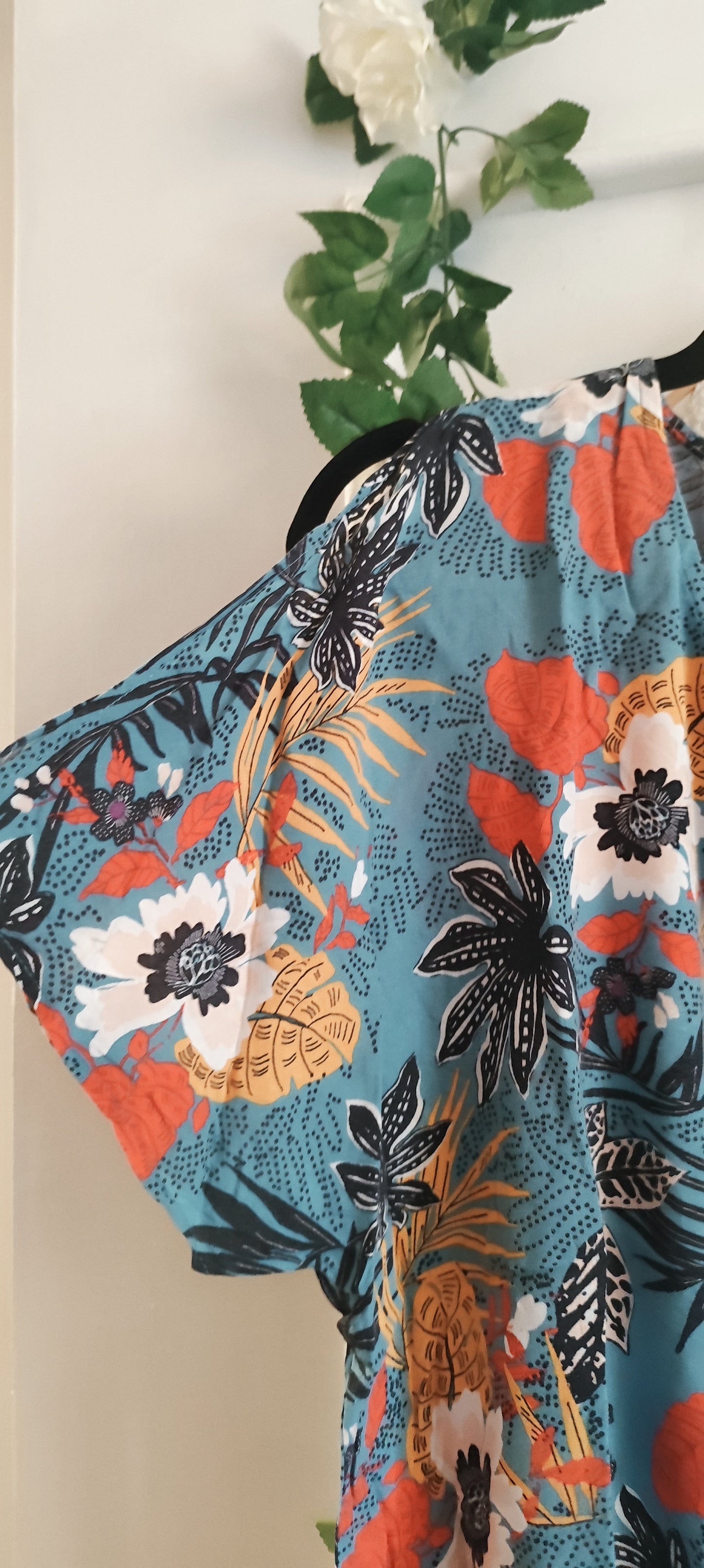 Blouse fleurie