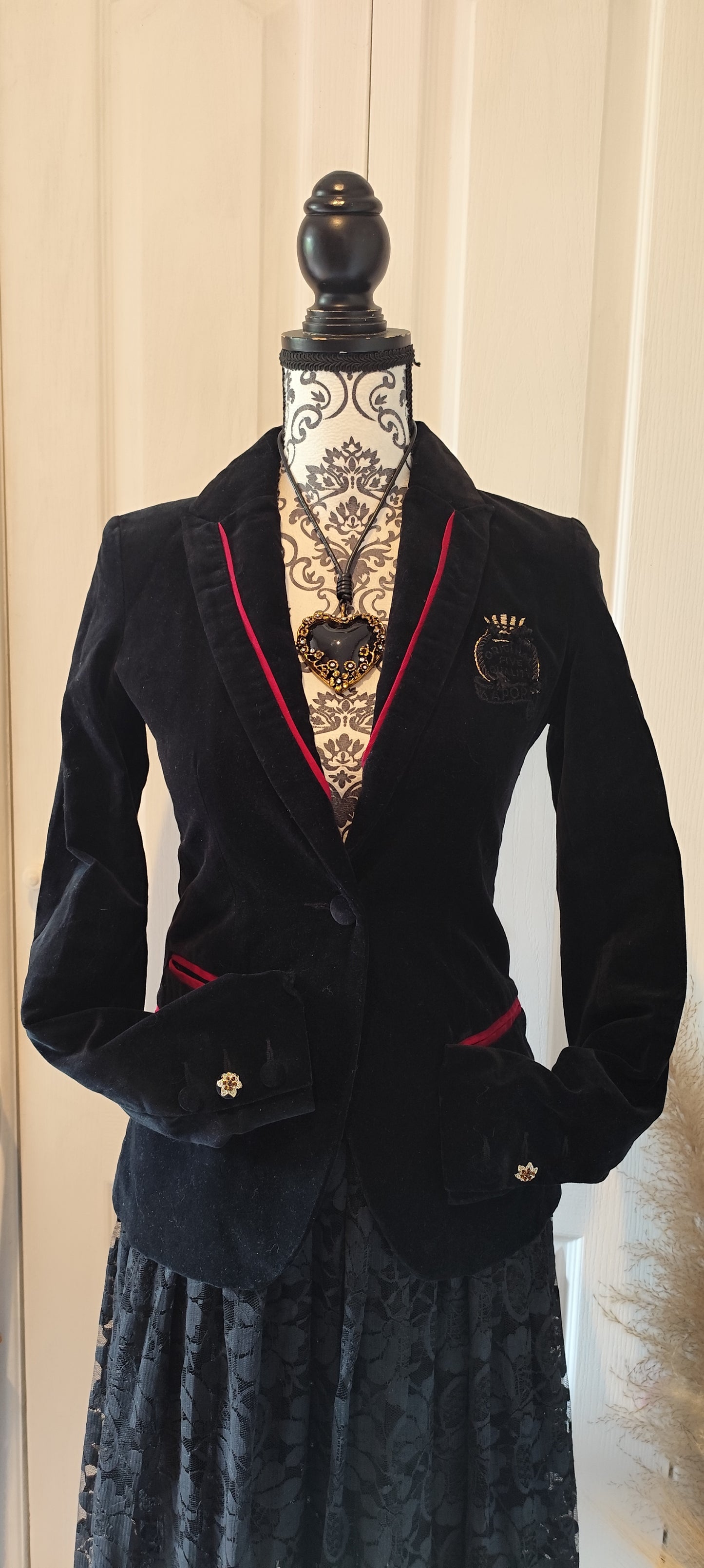Blazer en velours/Kaporal